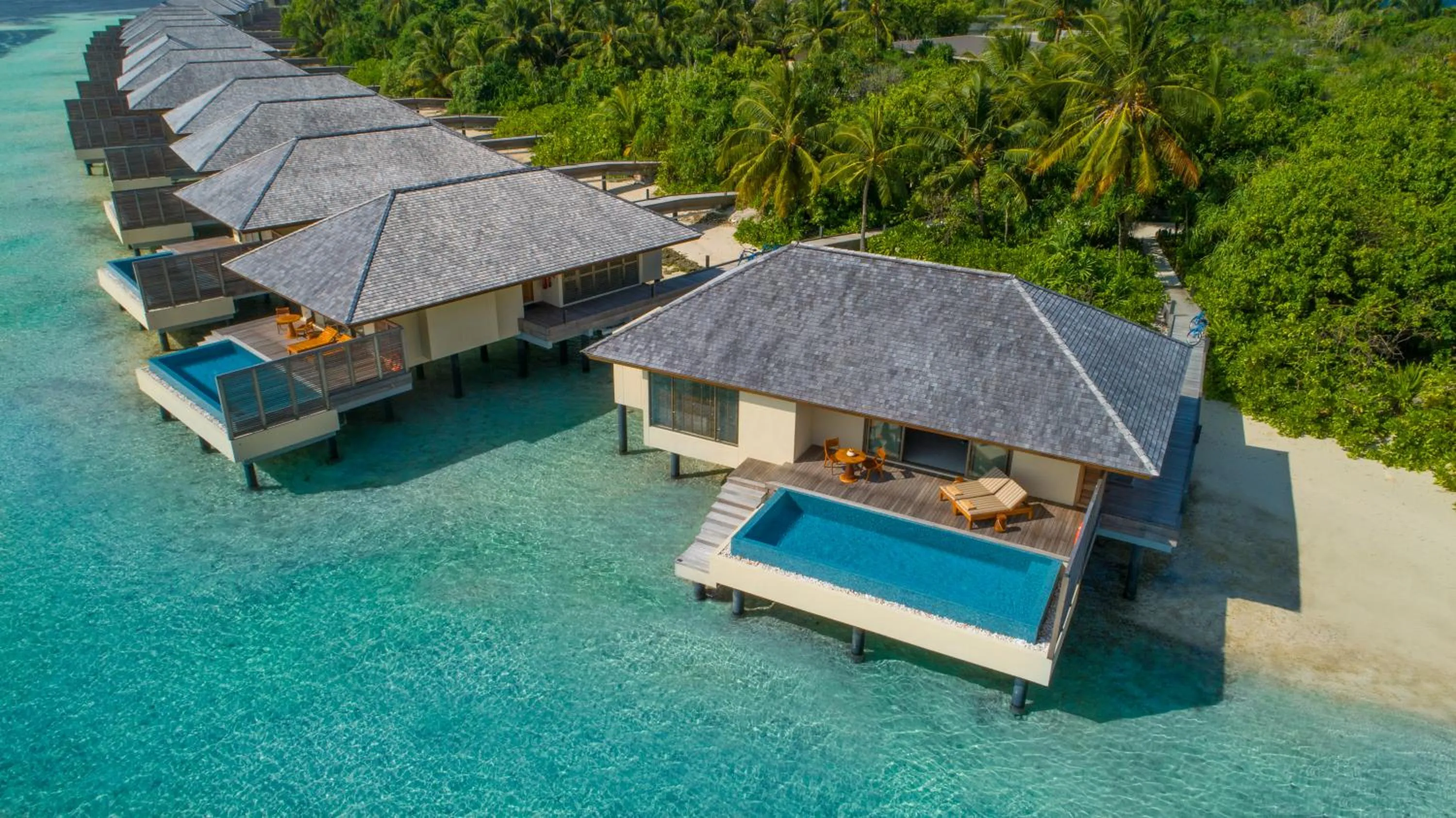 Bird's eye view in The Residence Maldives at Dhigurah