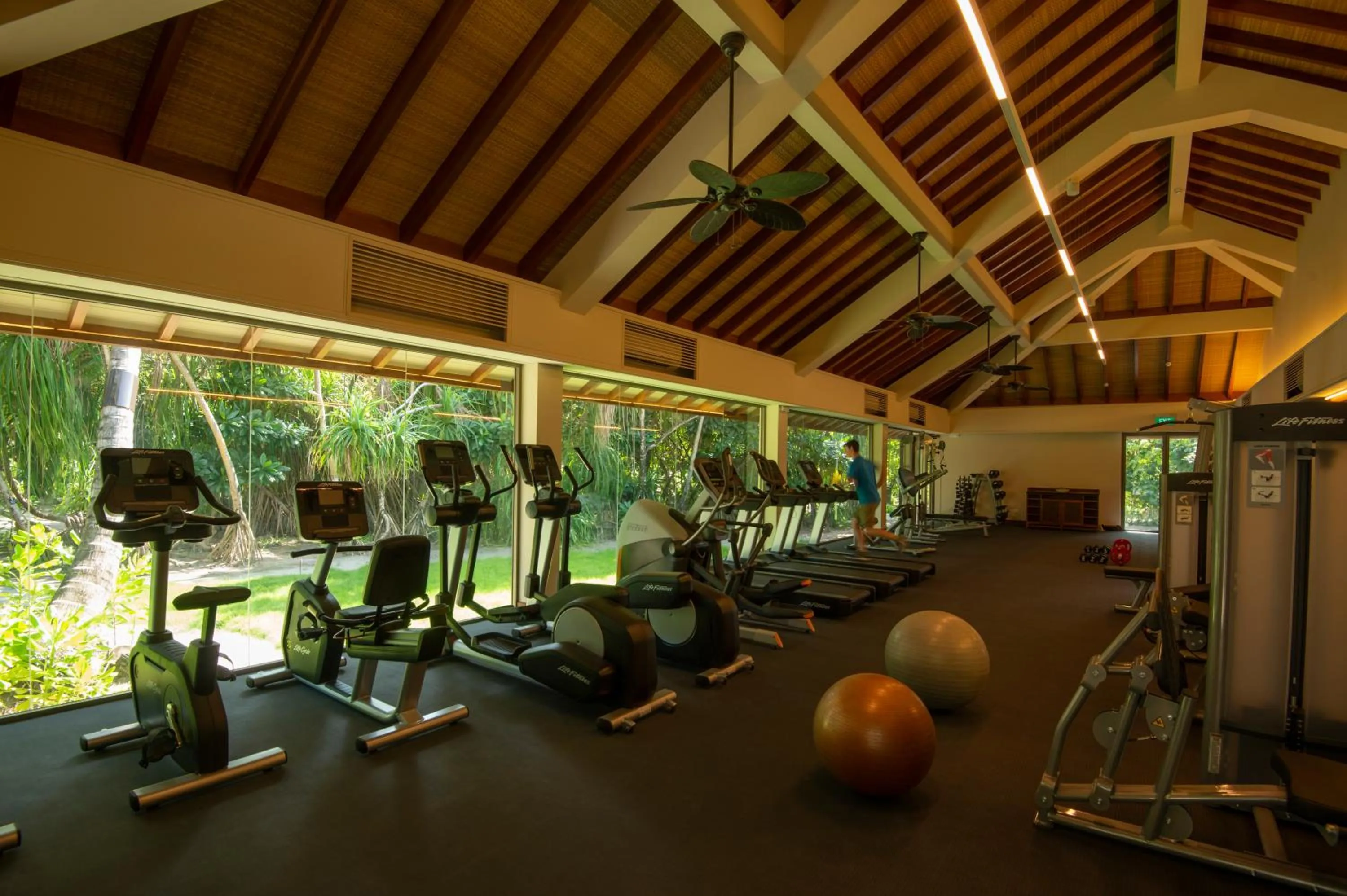 Fitness centre/facilities in The Residence Maldives at Dhigurah