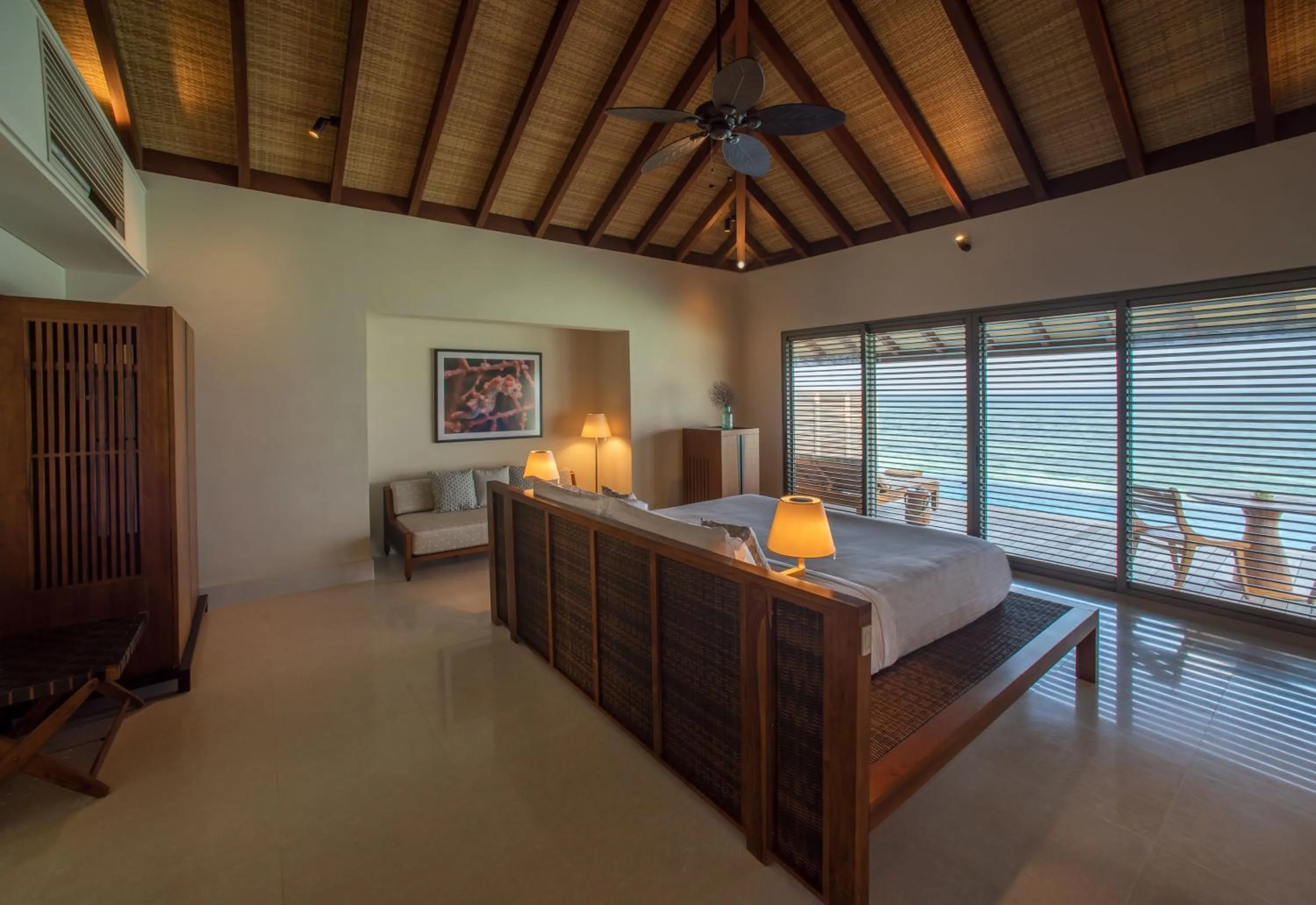 Bedroom, Bed in The Residence Maldives at Dhigurah