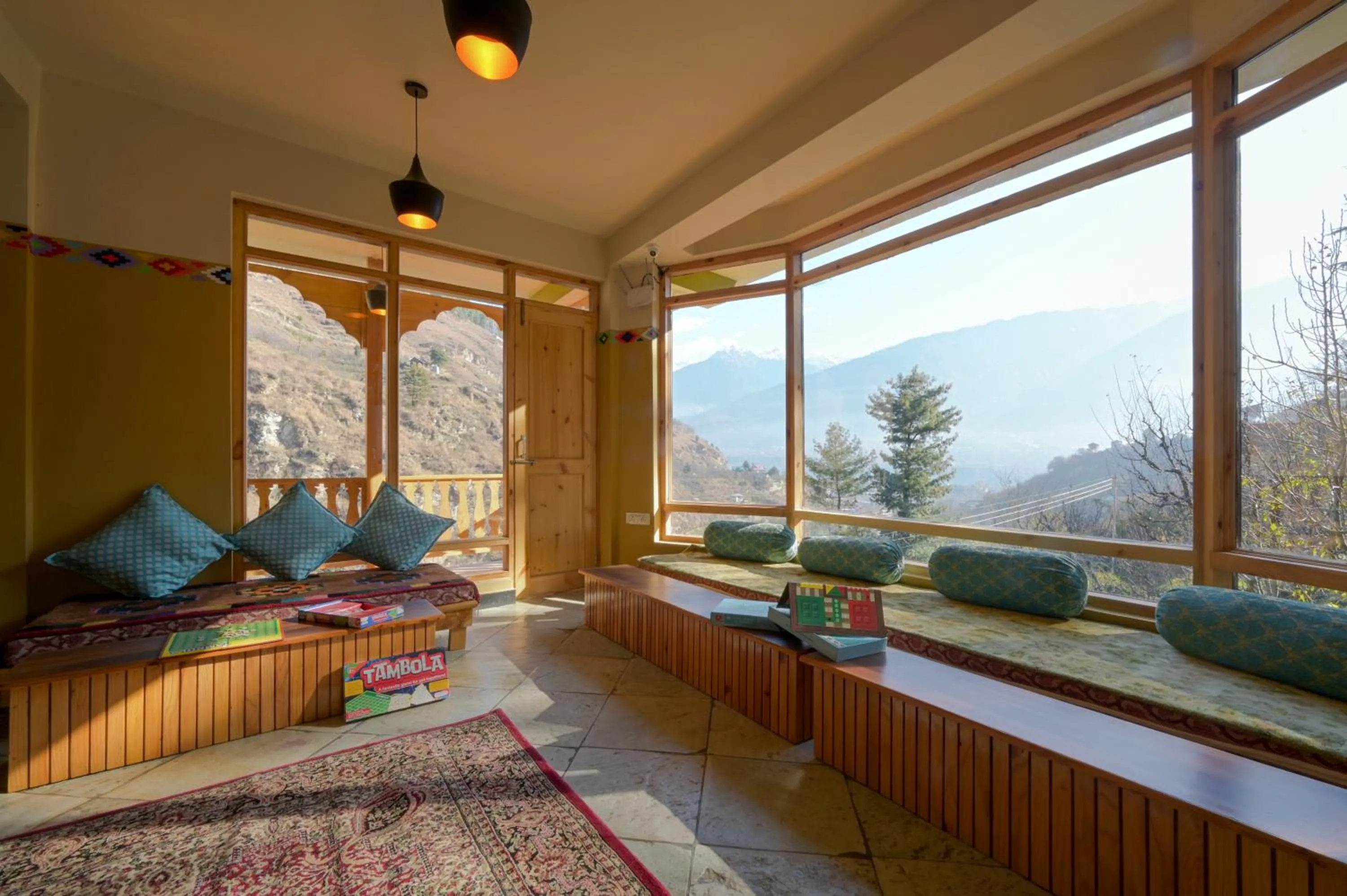 Natural landscape in Zostel Dobhi, Manali