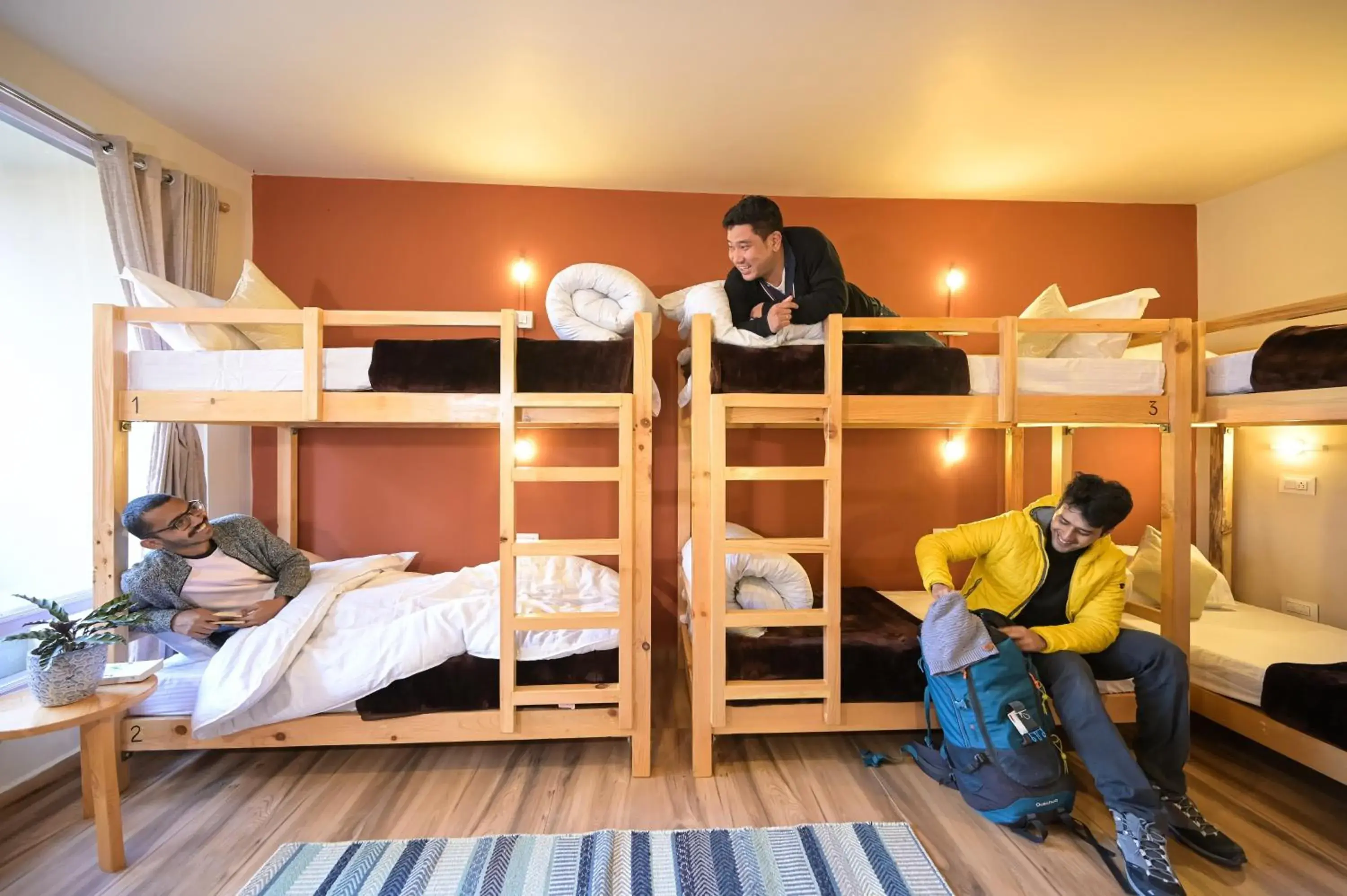 bunk bed, Bed in Zostel Dobhi, Manali bunk bed, Bed in Zostel Dobhi, Manali