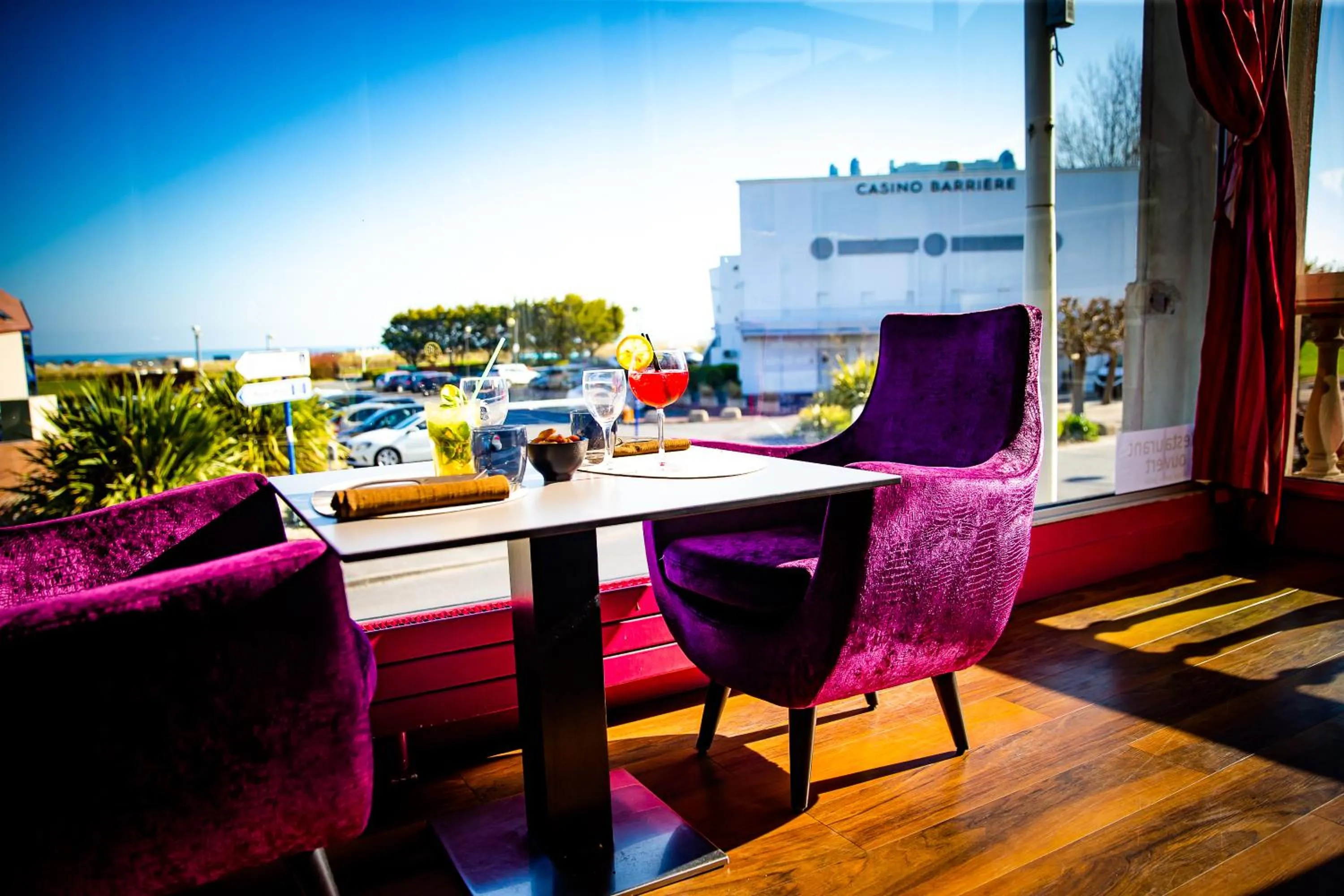 On site in La Villa Andry