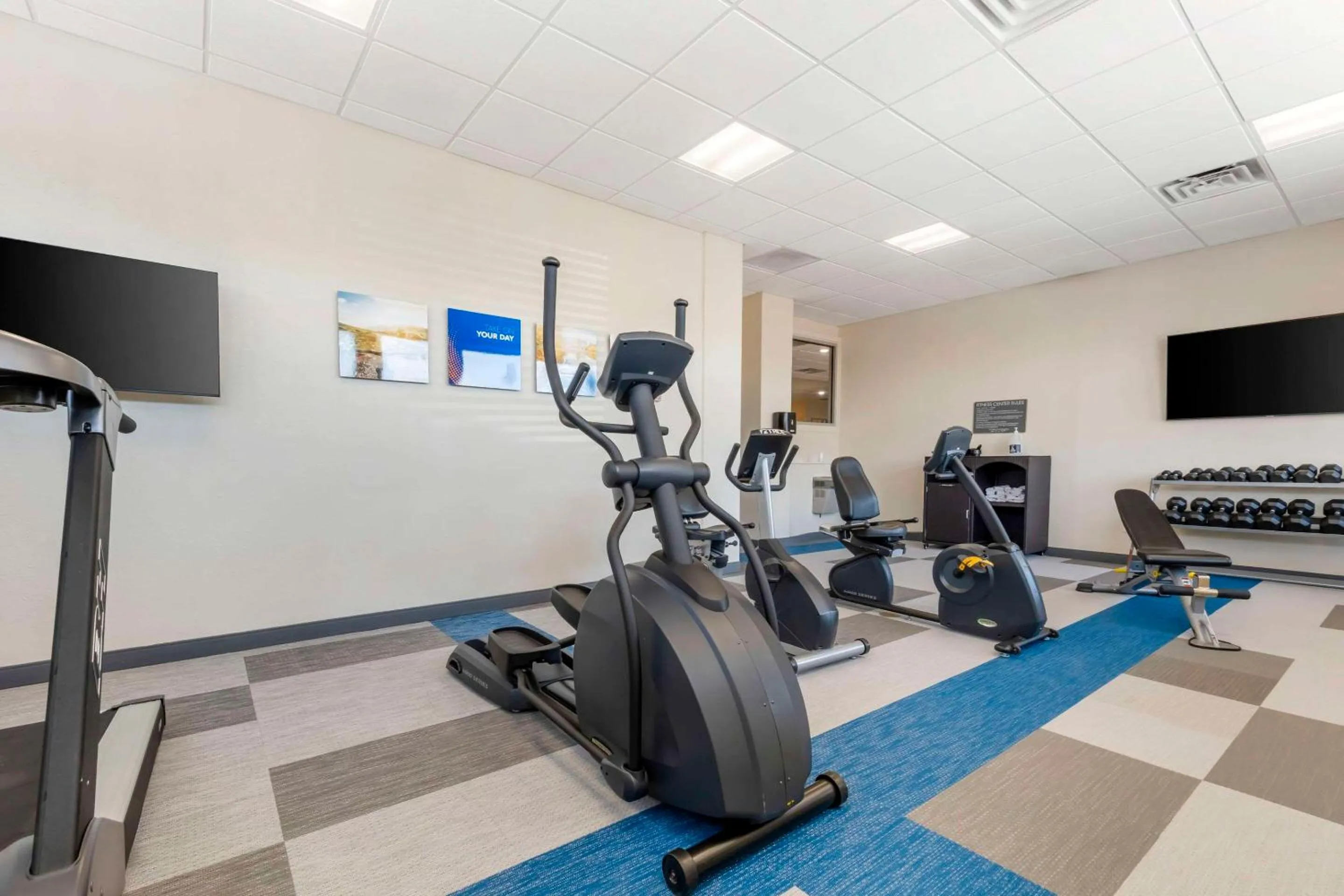 Fitness centre/facilities in Best Western Plus Portales Inn