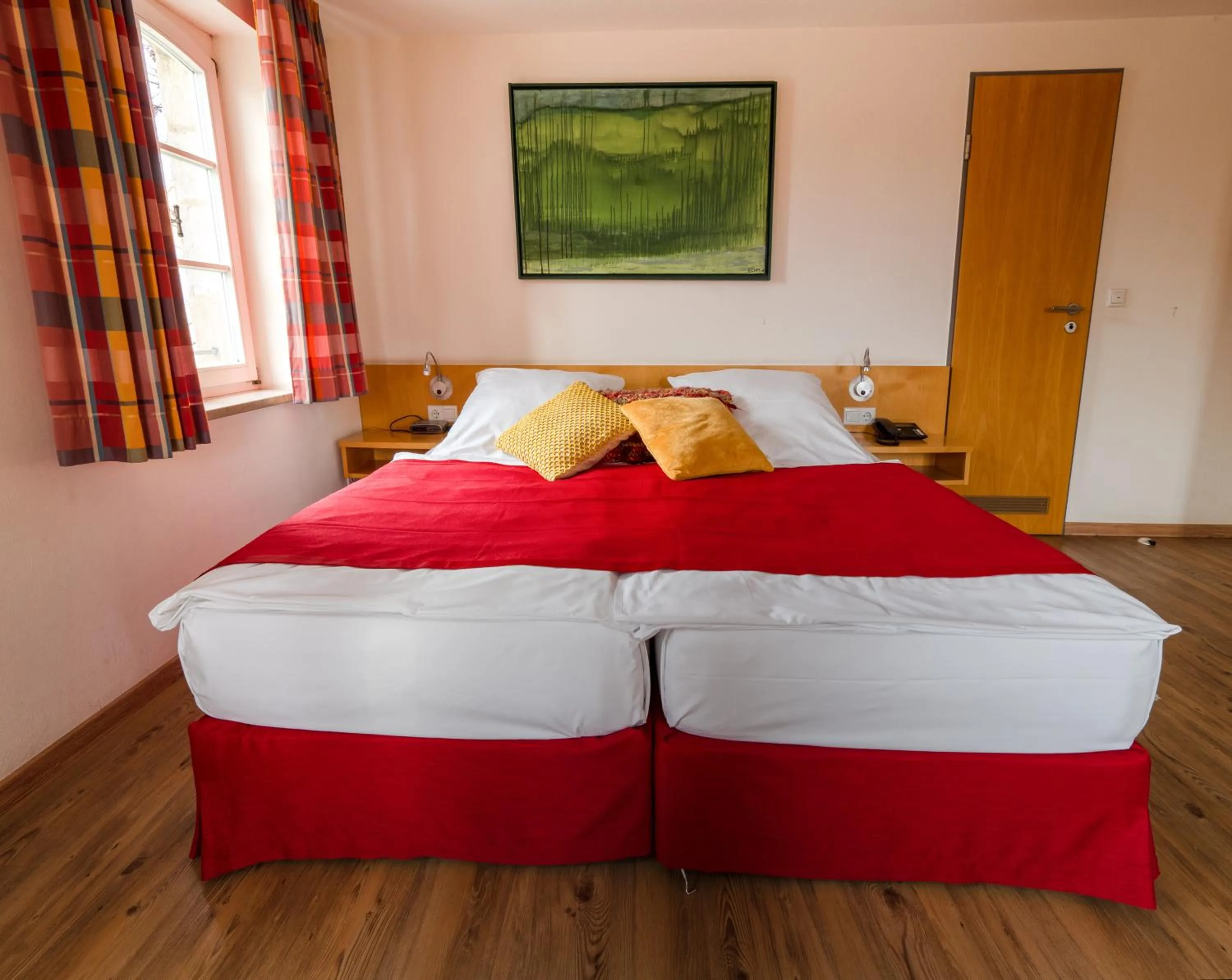 Bed in Hotel Burg Abenberg