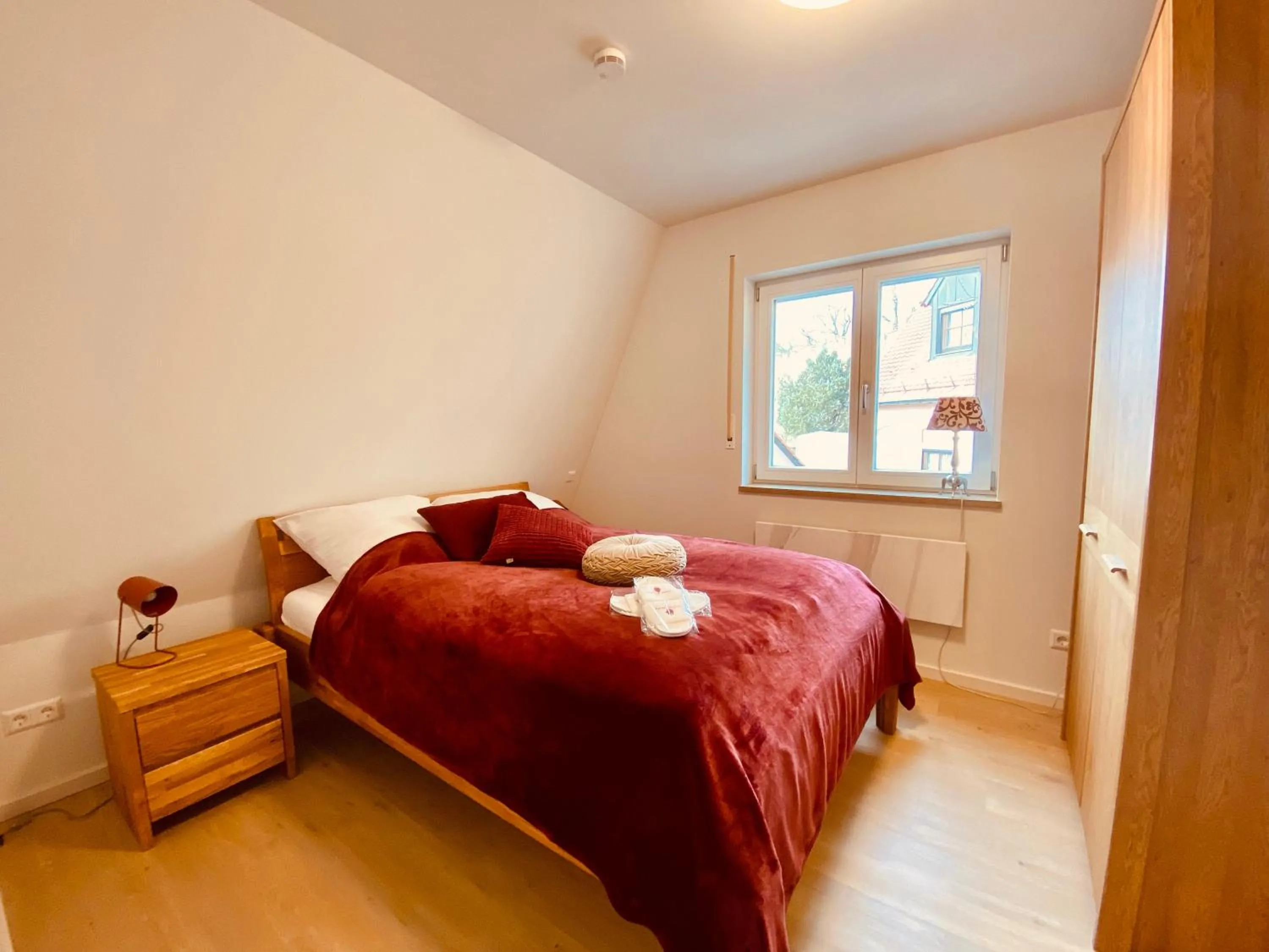 Bed in Hotel Burg Abenberg