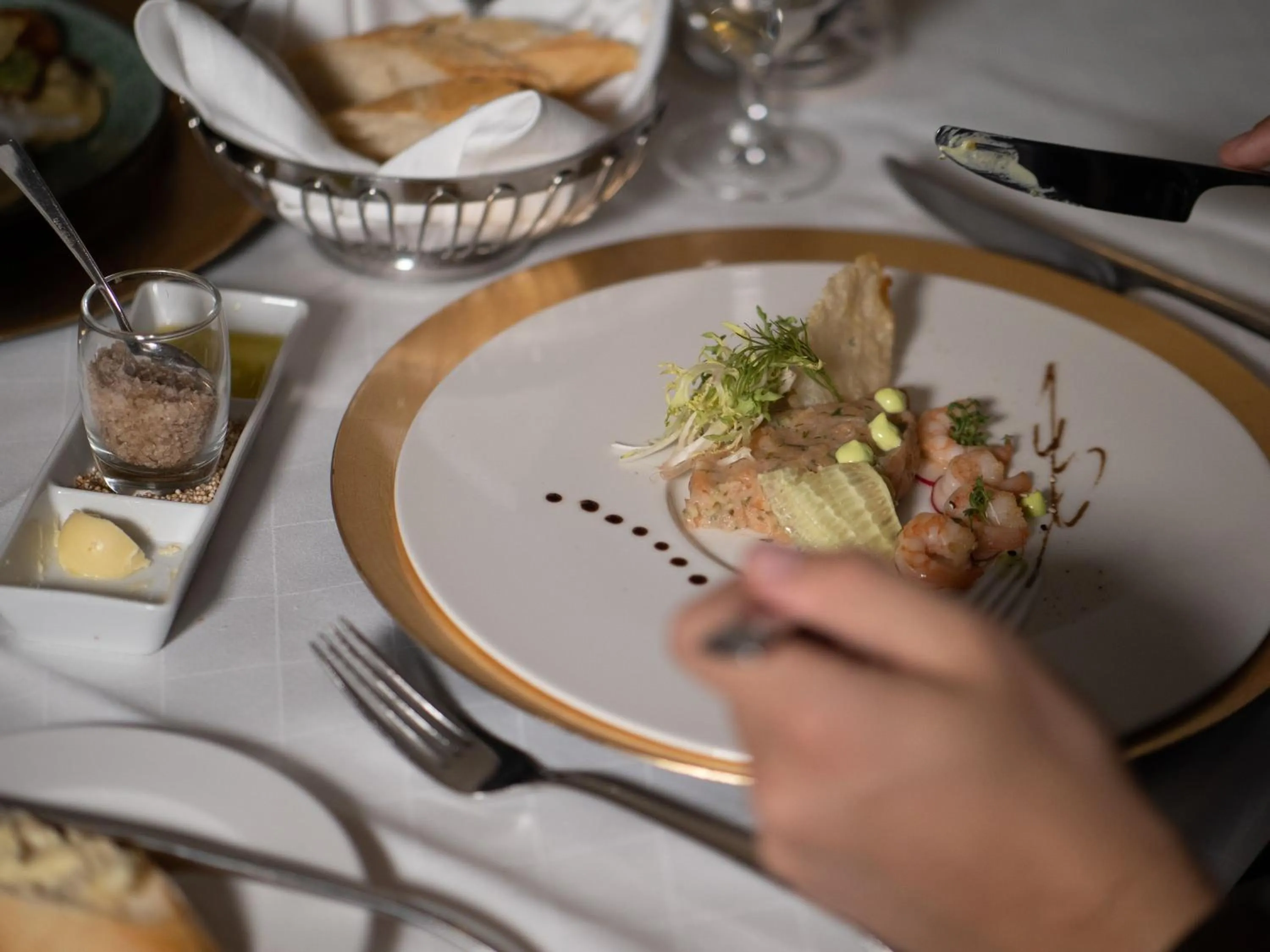 Restaurant/places to eat in Hotel Burg Abenberg