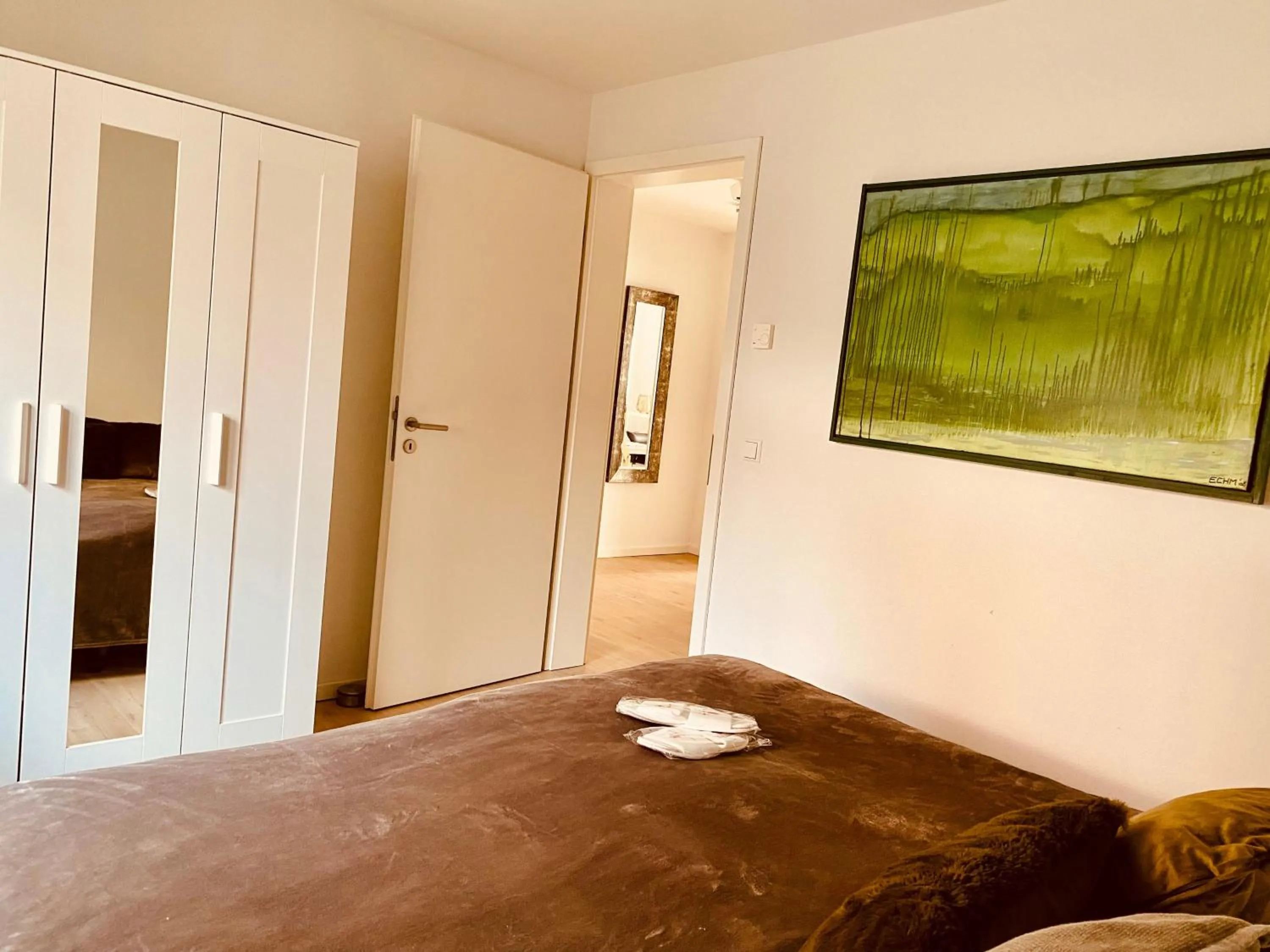 Bed in Hotel Burg Abenberg