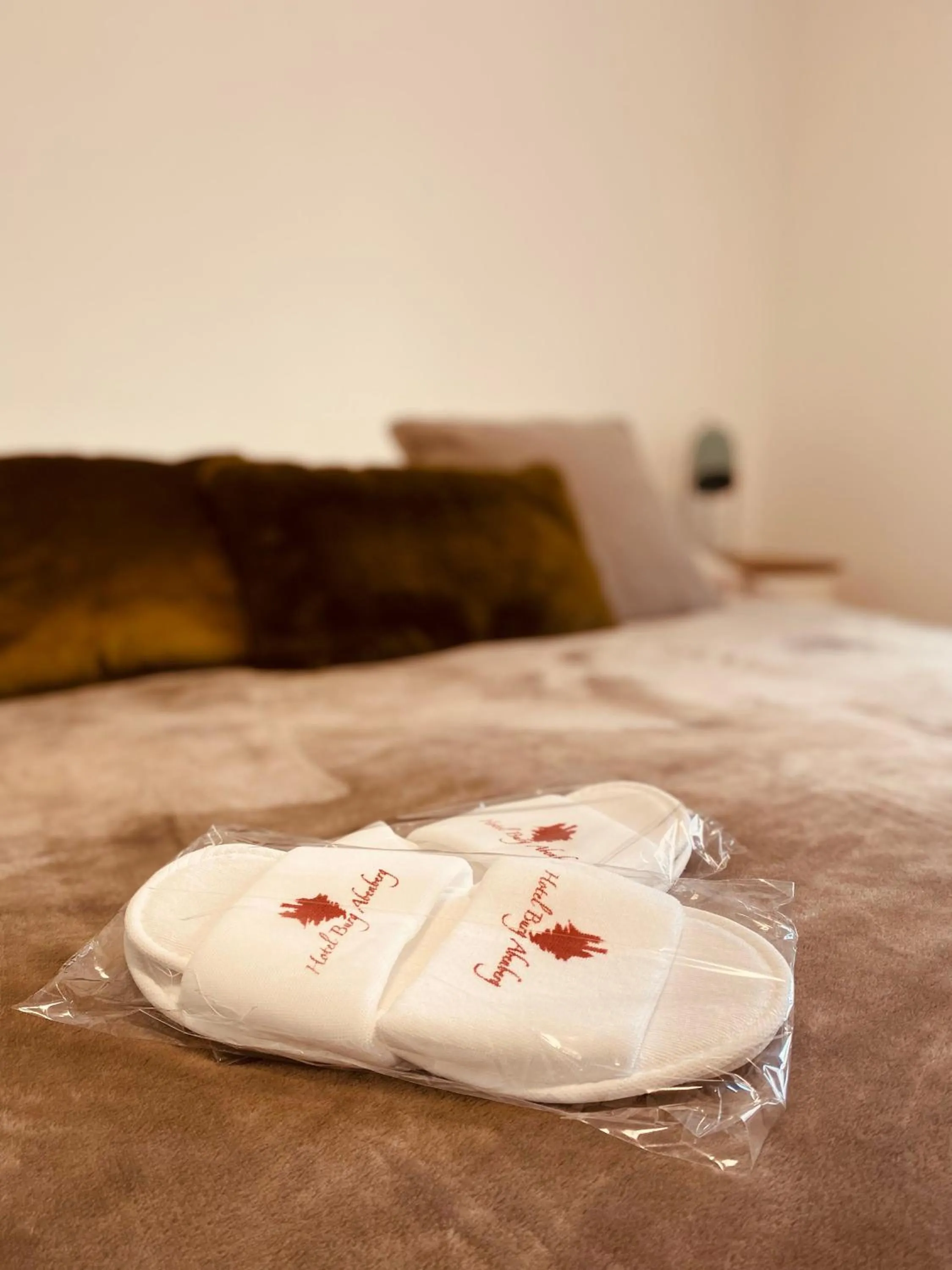 Bed in Hotel Burg Abenberg