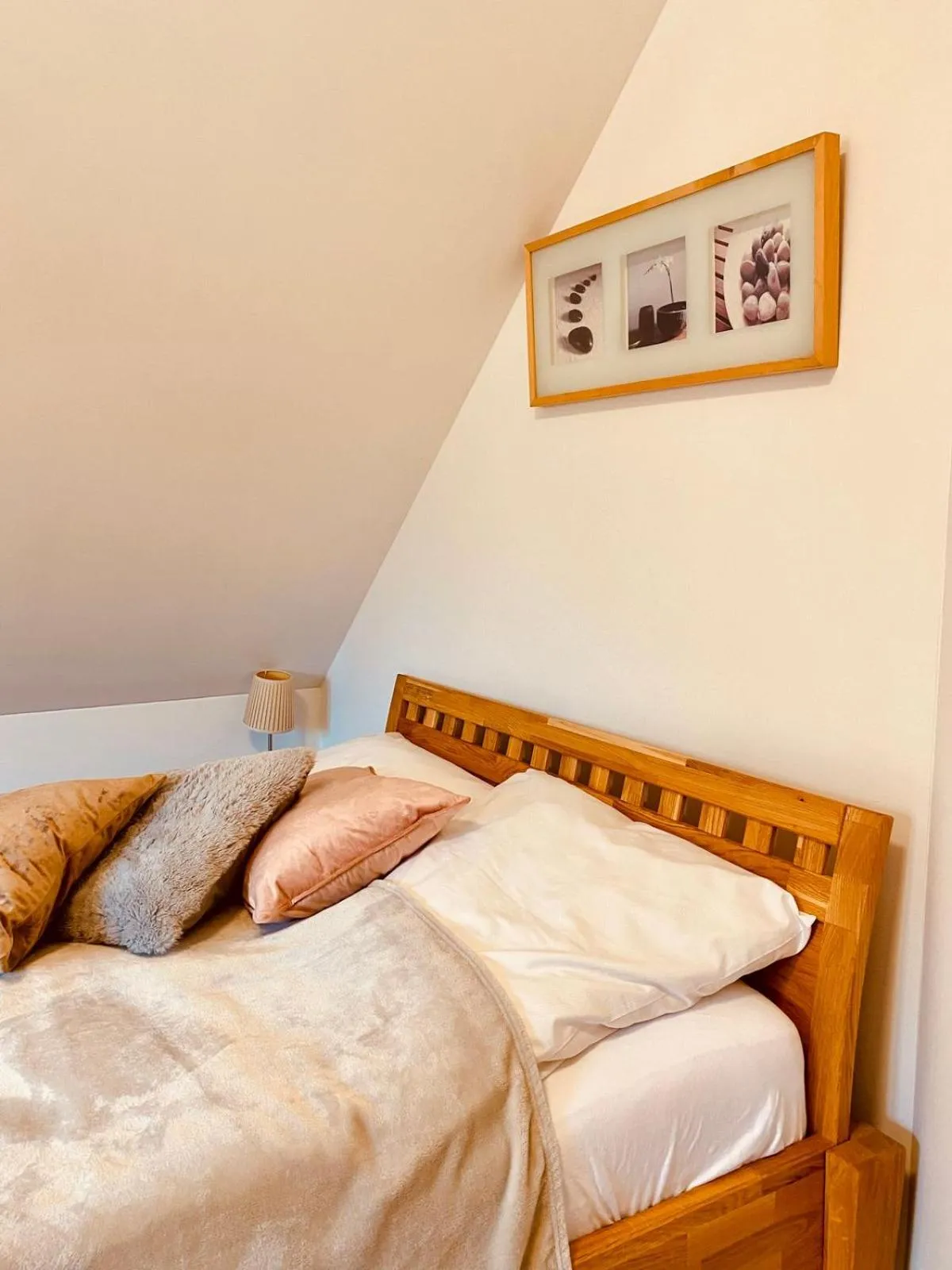 Bed in Hotel Burg Abenberg