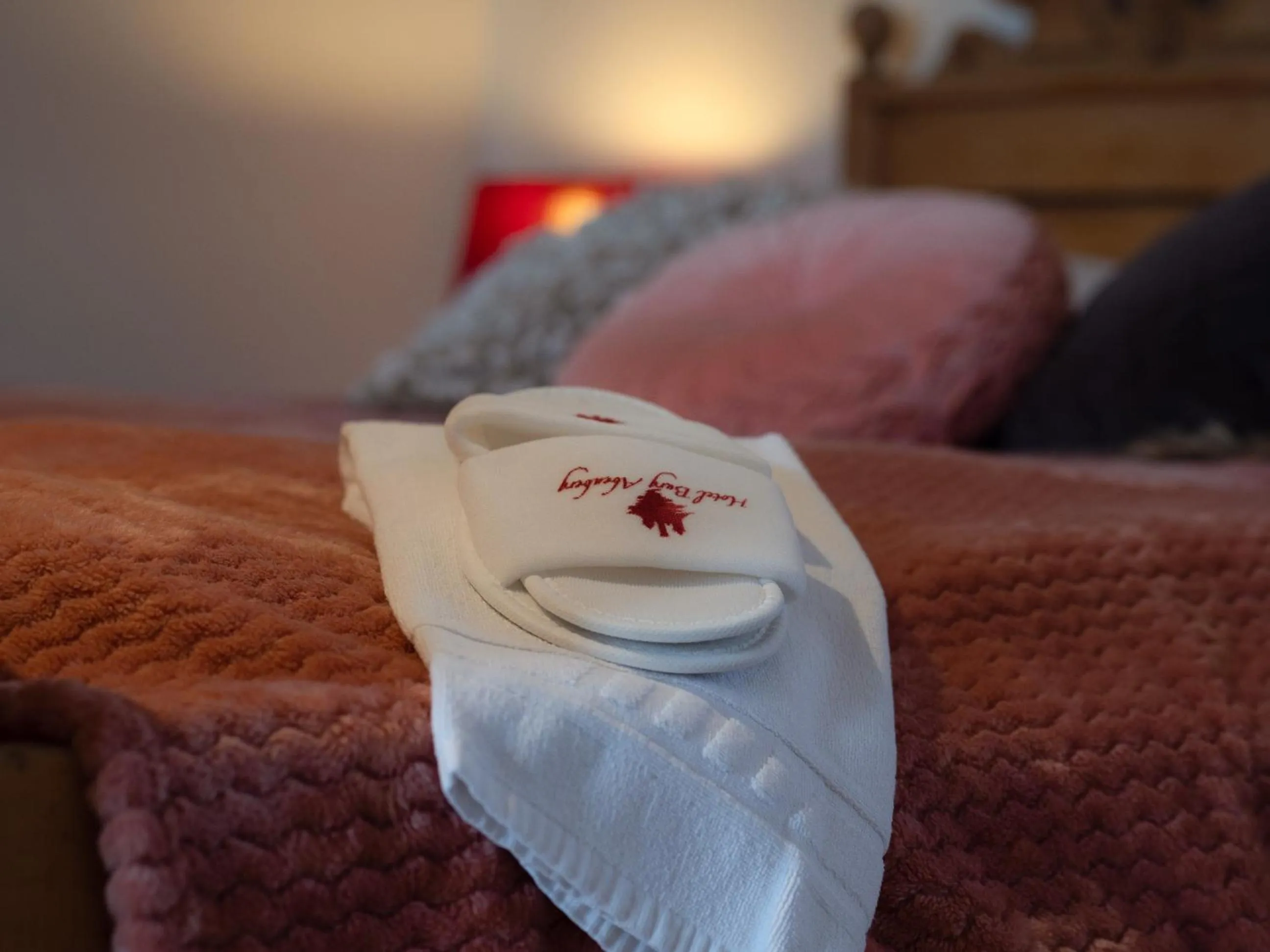 Bed in Hotel Burg Abenberg