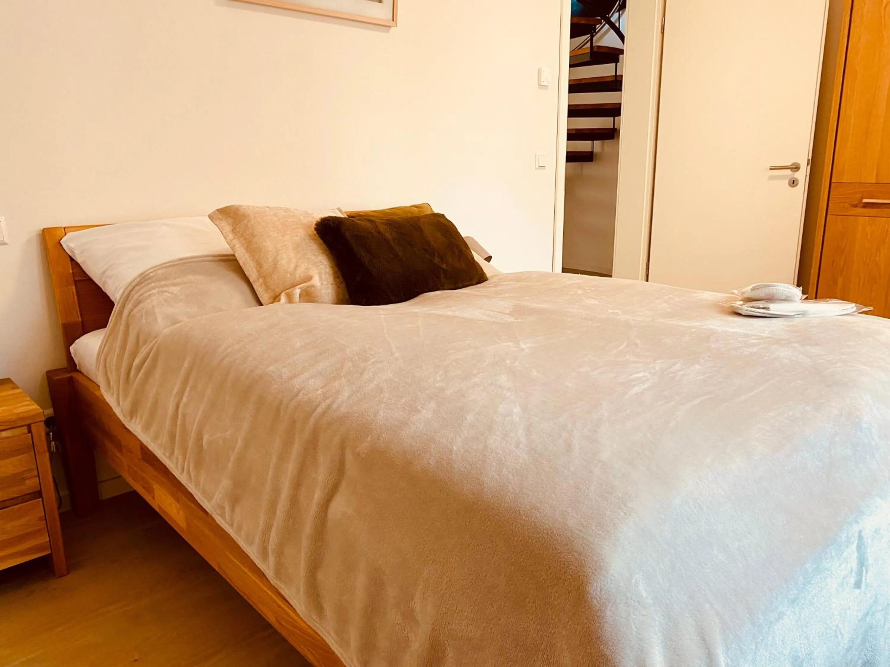 Bed in Hotel Burg Abenberg