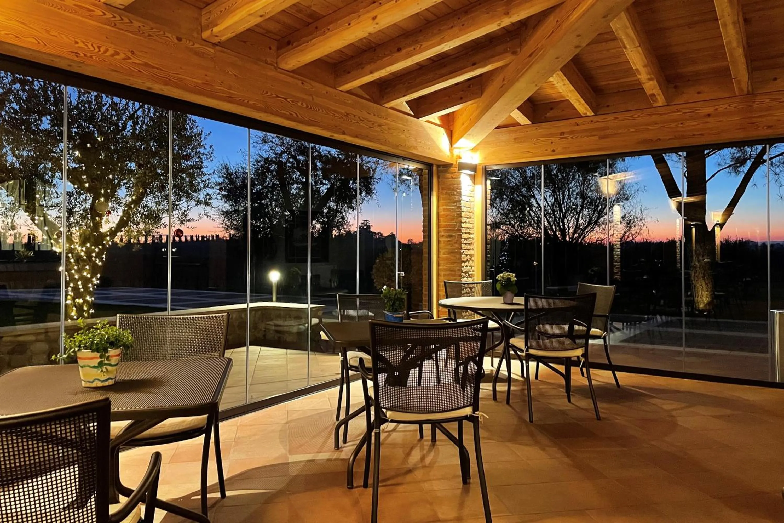 Patio in Borgo Romantico Green Relais