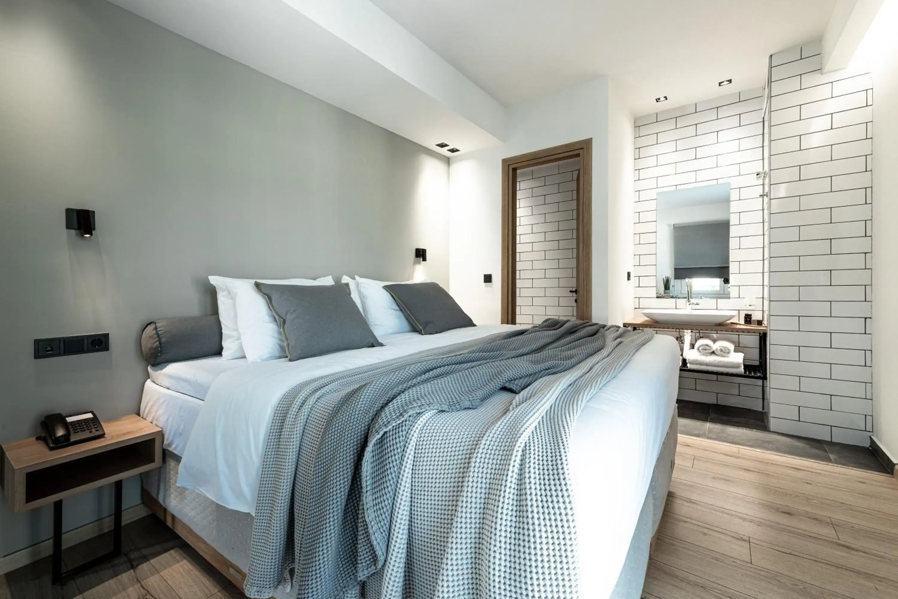 Decorative detail, Bed in 31 Doors Hotel Decorative detail, Bed in 31 Doors Hotel