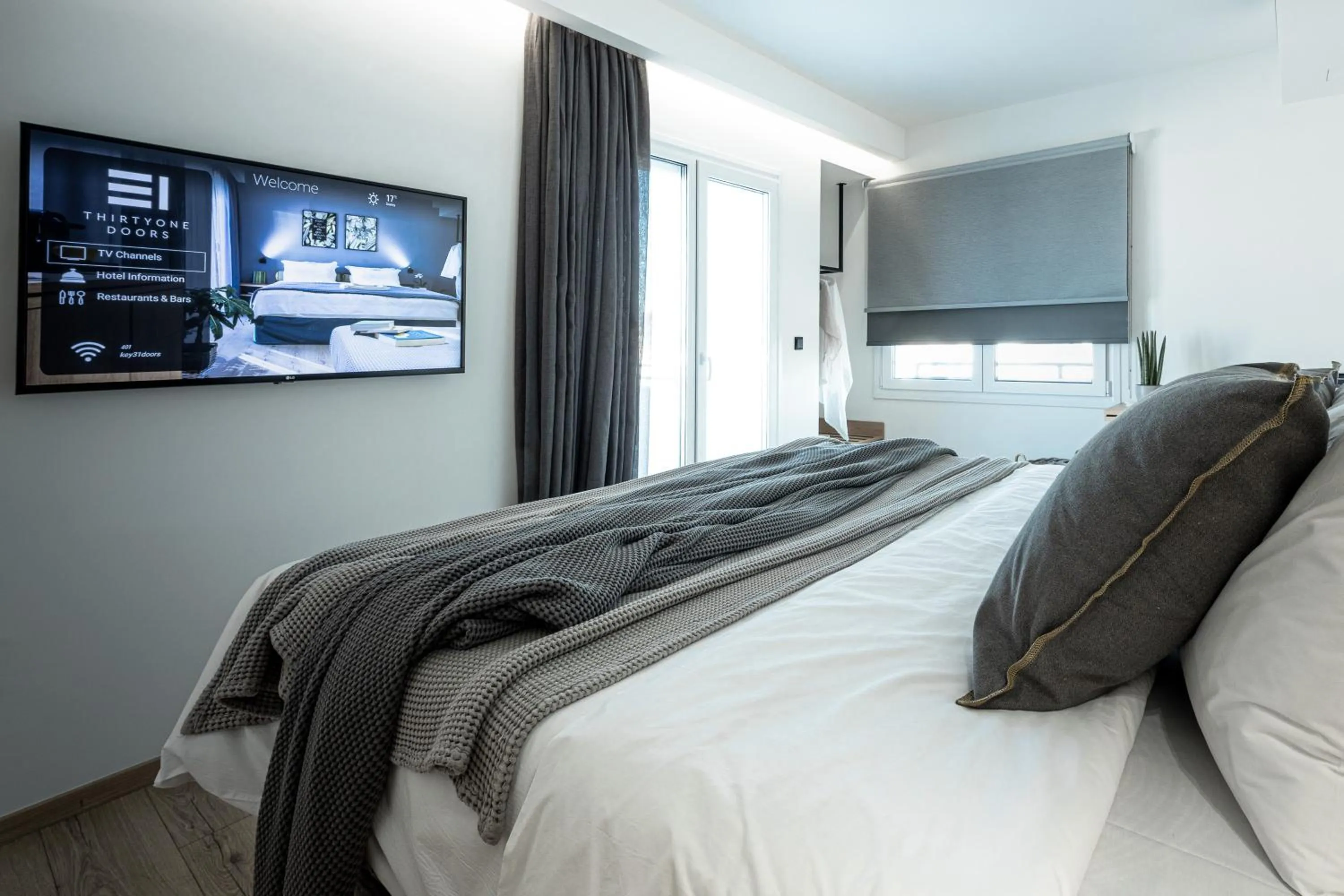 Bedroom, Bed in 31 Doors Hotel