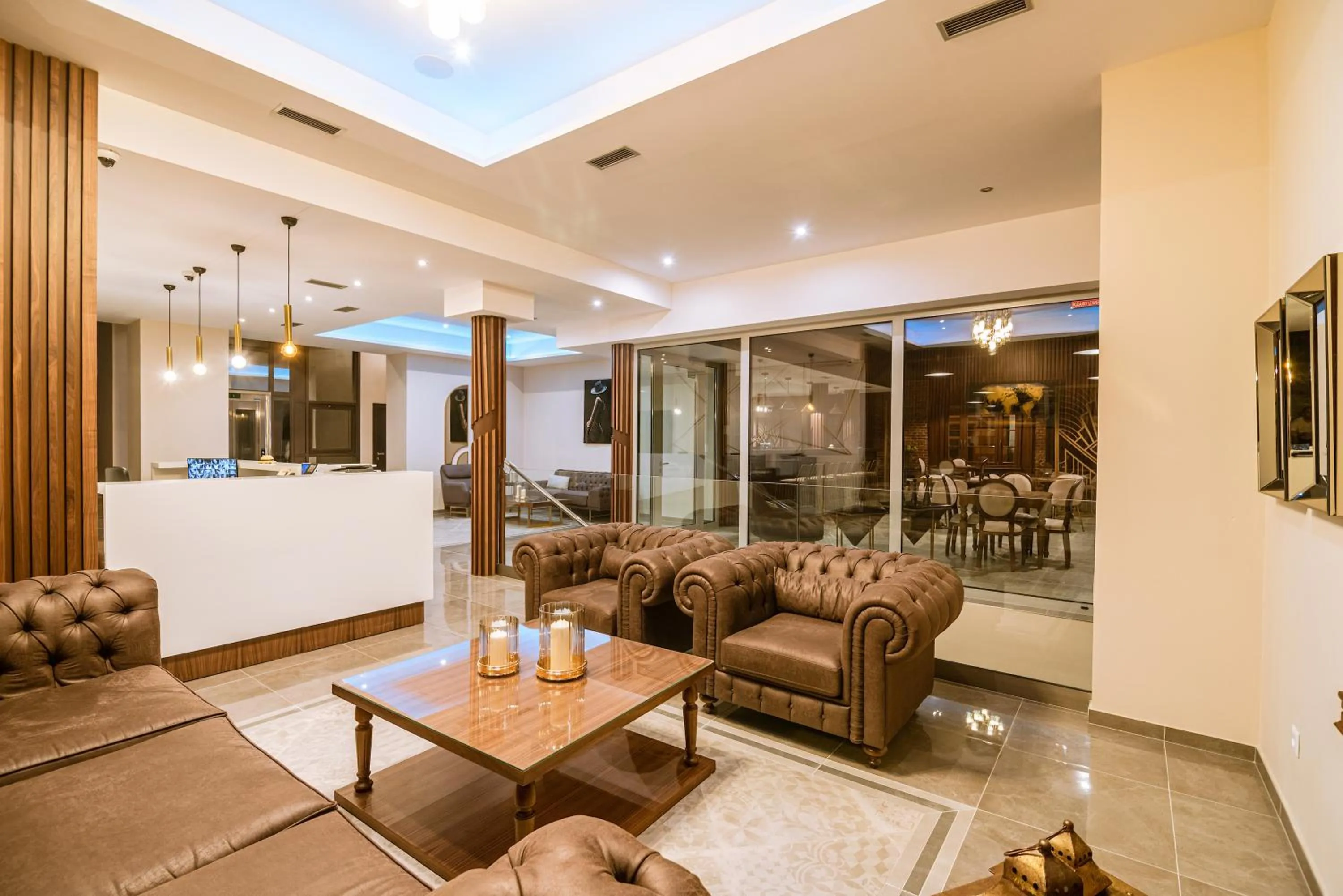 Lobby or reception in Hotel Michael's Palace