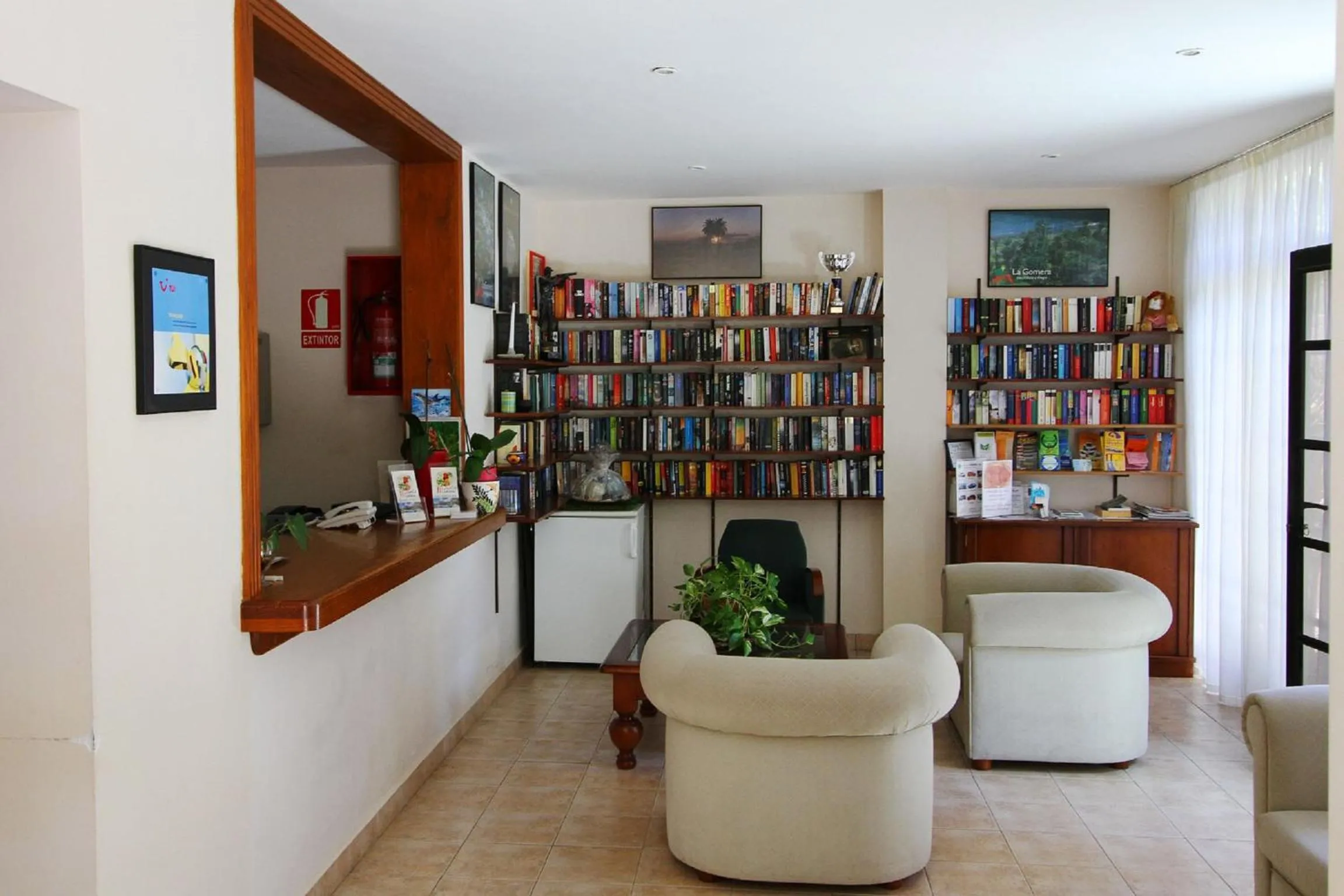 Lobby or reception in Apartamentos Punta Marina