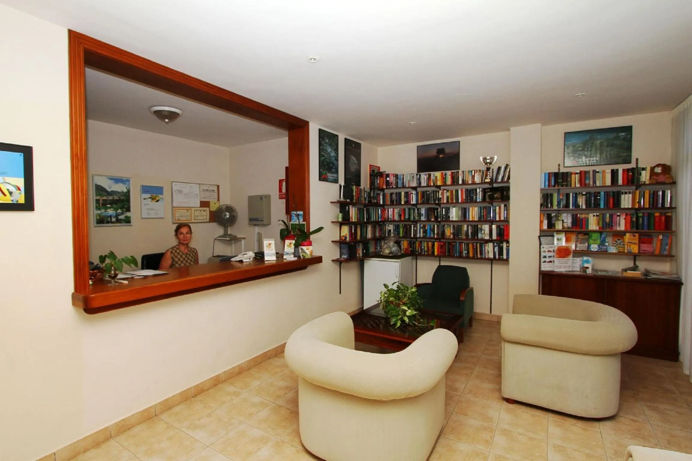 Lobby or reception in Apartamentos Punta Marina