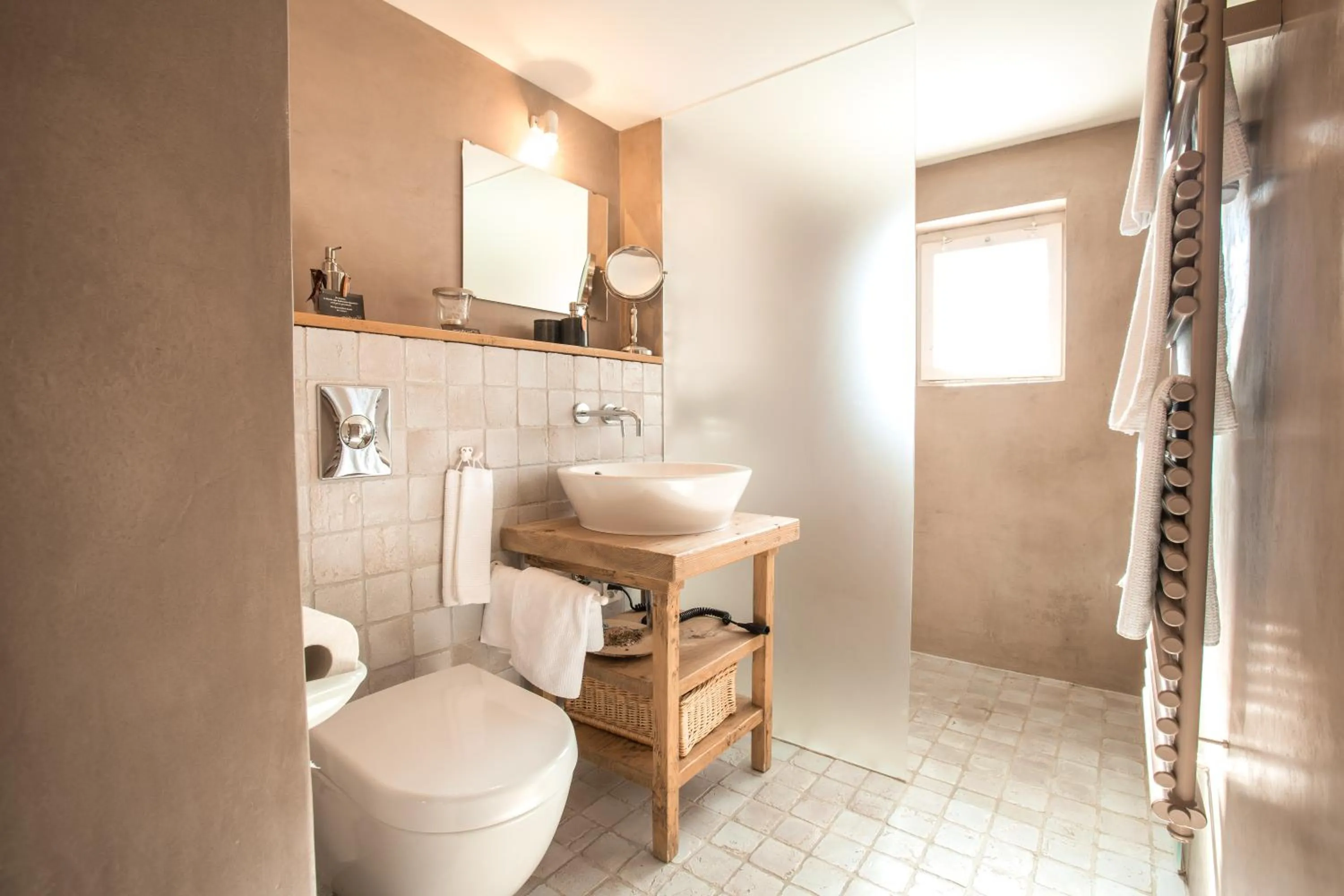 Bathroom in Maiensässhotel Guarda Val