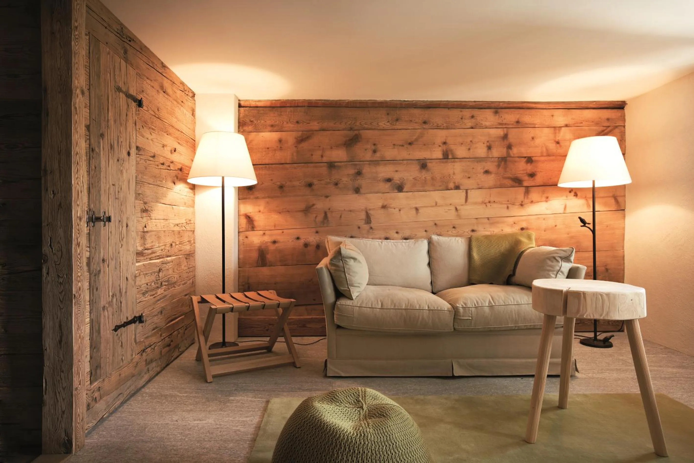 Living room in Maiensässhotel Guarda Val