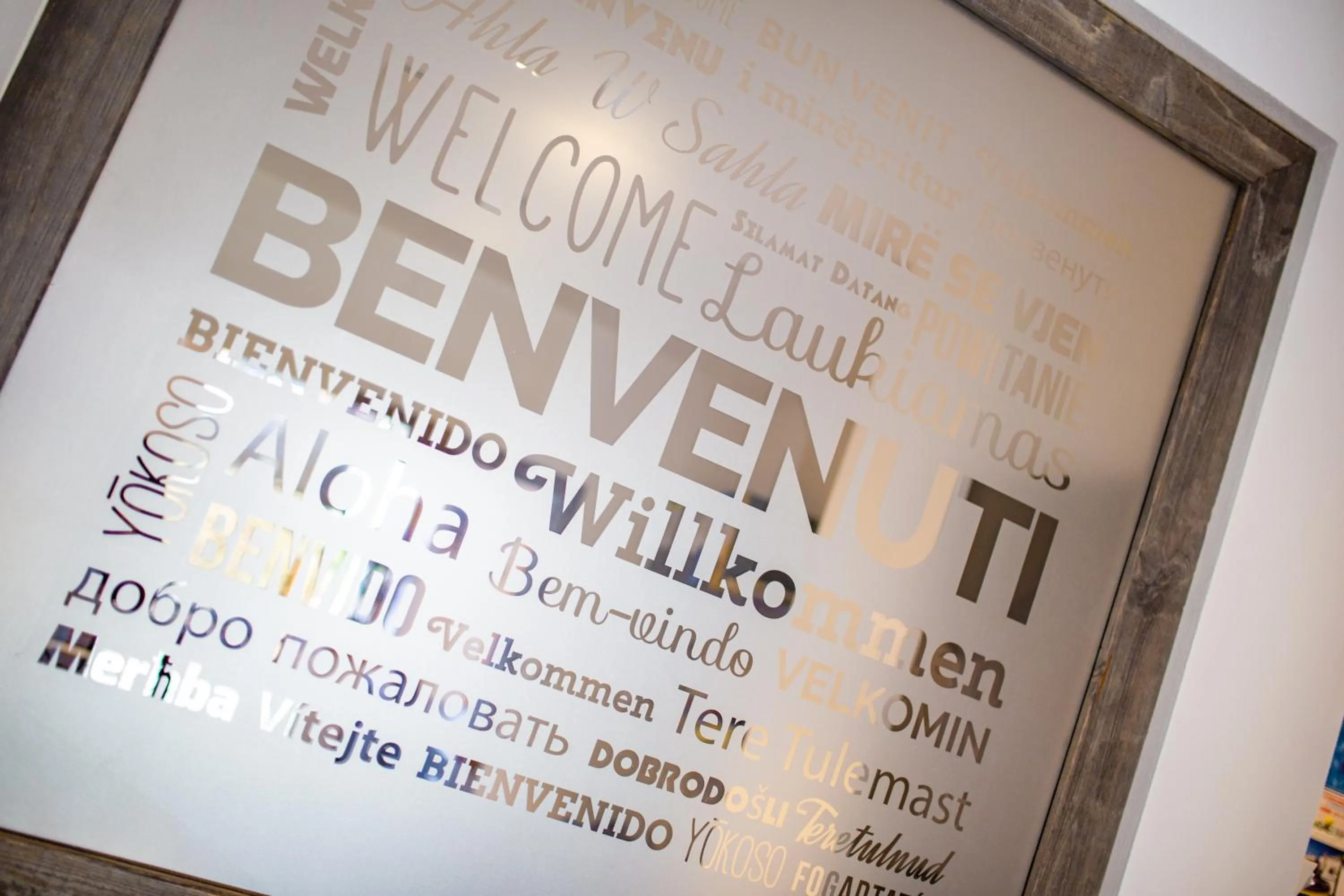 Decorative detail in Residence Mille Montagne