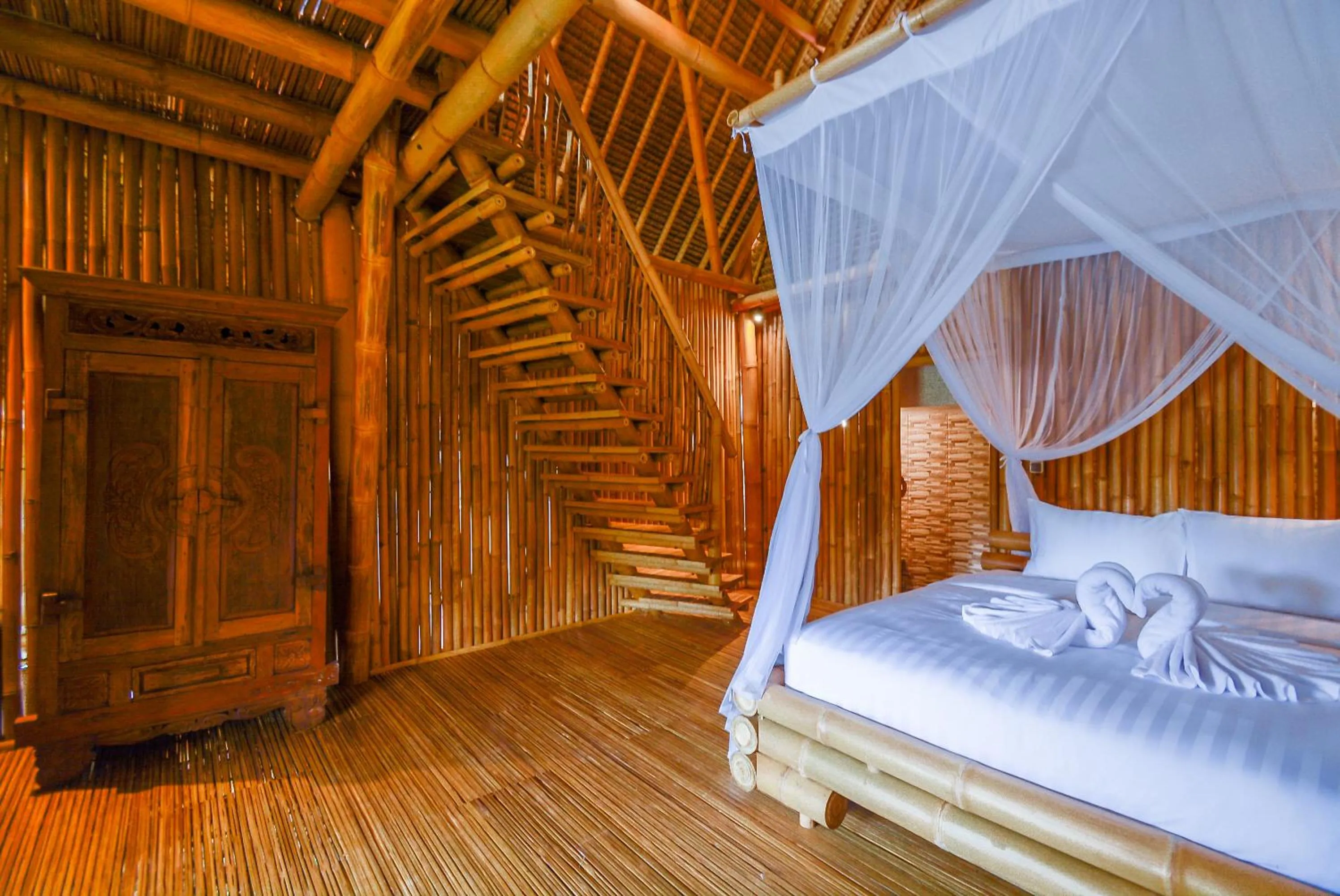 Bedroom, Bed in Le Sabot Ubud