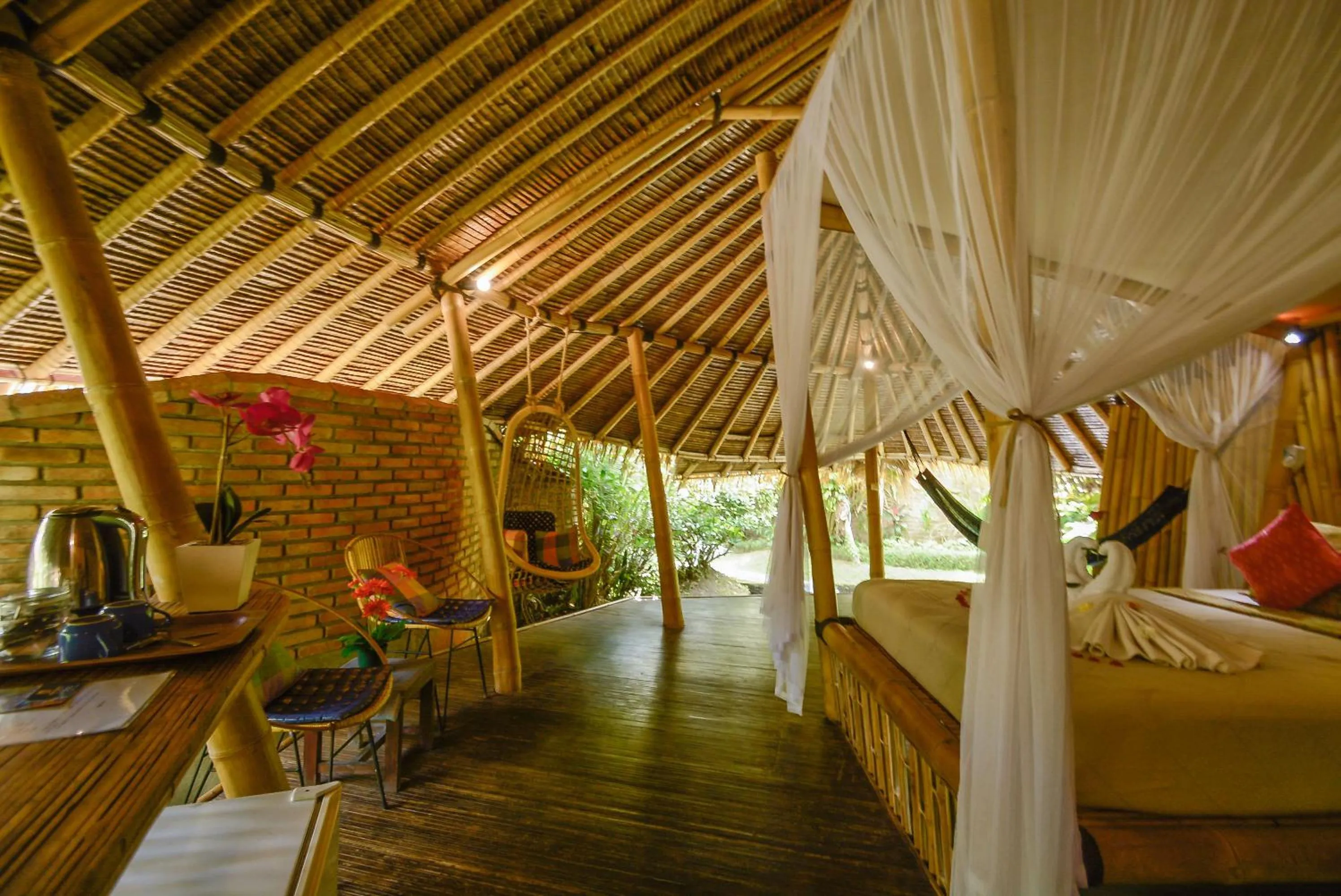 Bed in Le Sabot Ubud