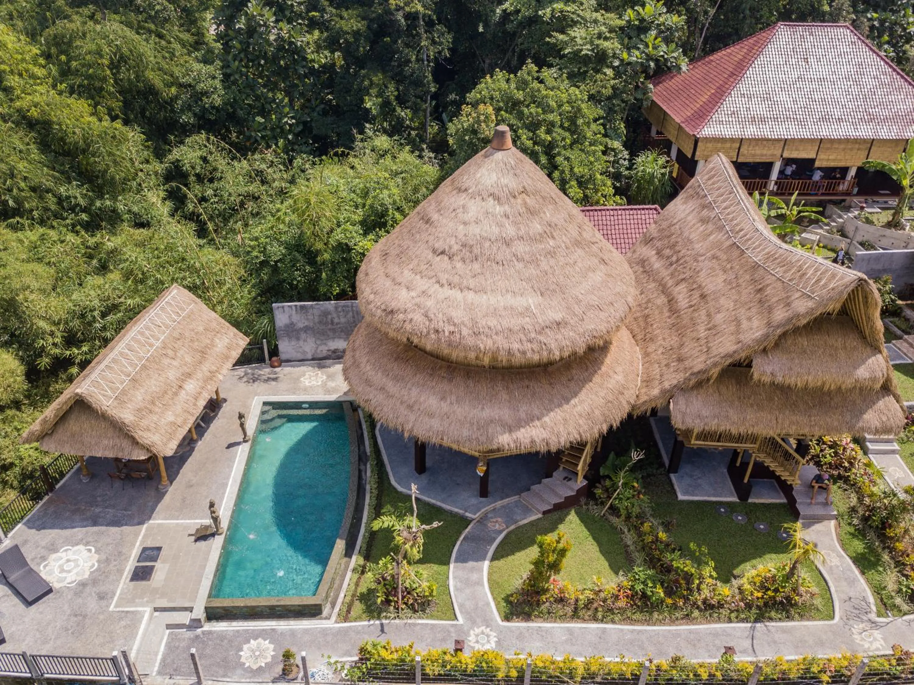 Bird's eye view in Le Sabot Ubud