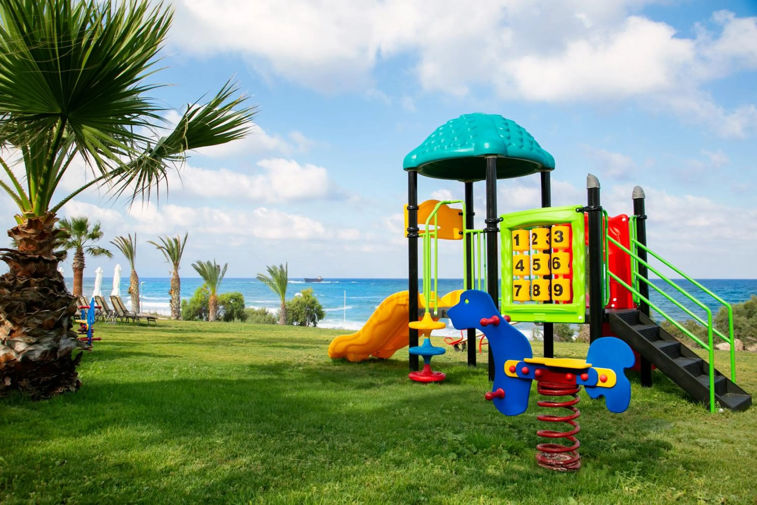 Children play ground in Louis Paphos Breeze