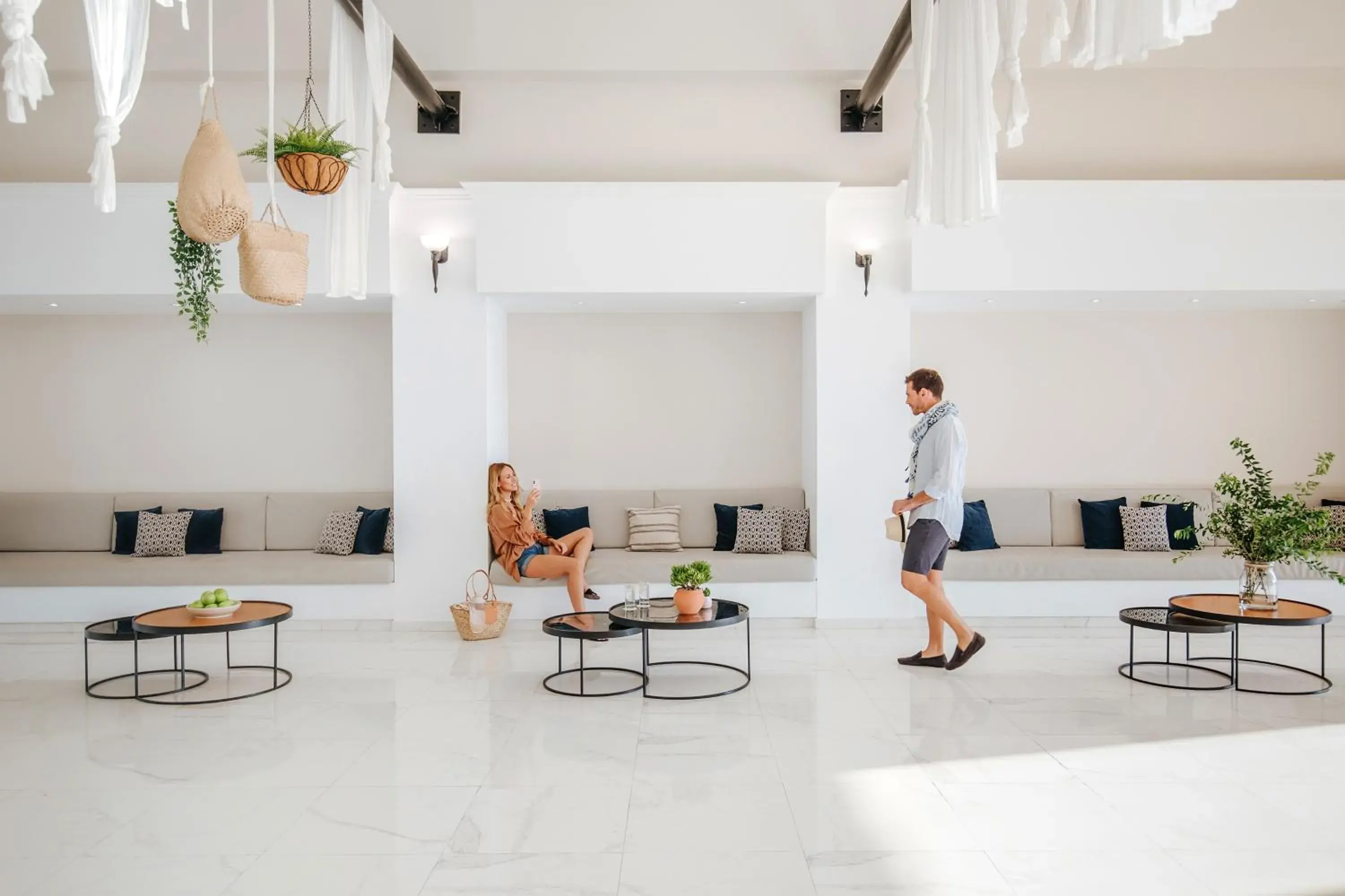 Lobby or reception in Louis Paphos Breeze Lobby or reception in Louis Paphos Breeze