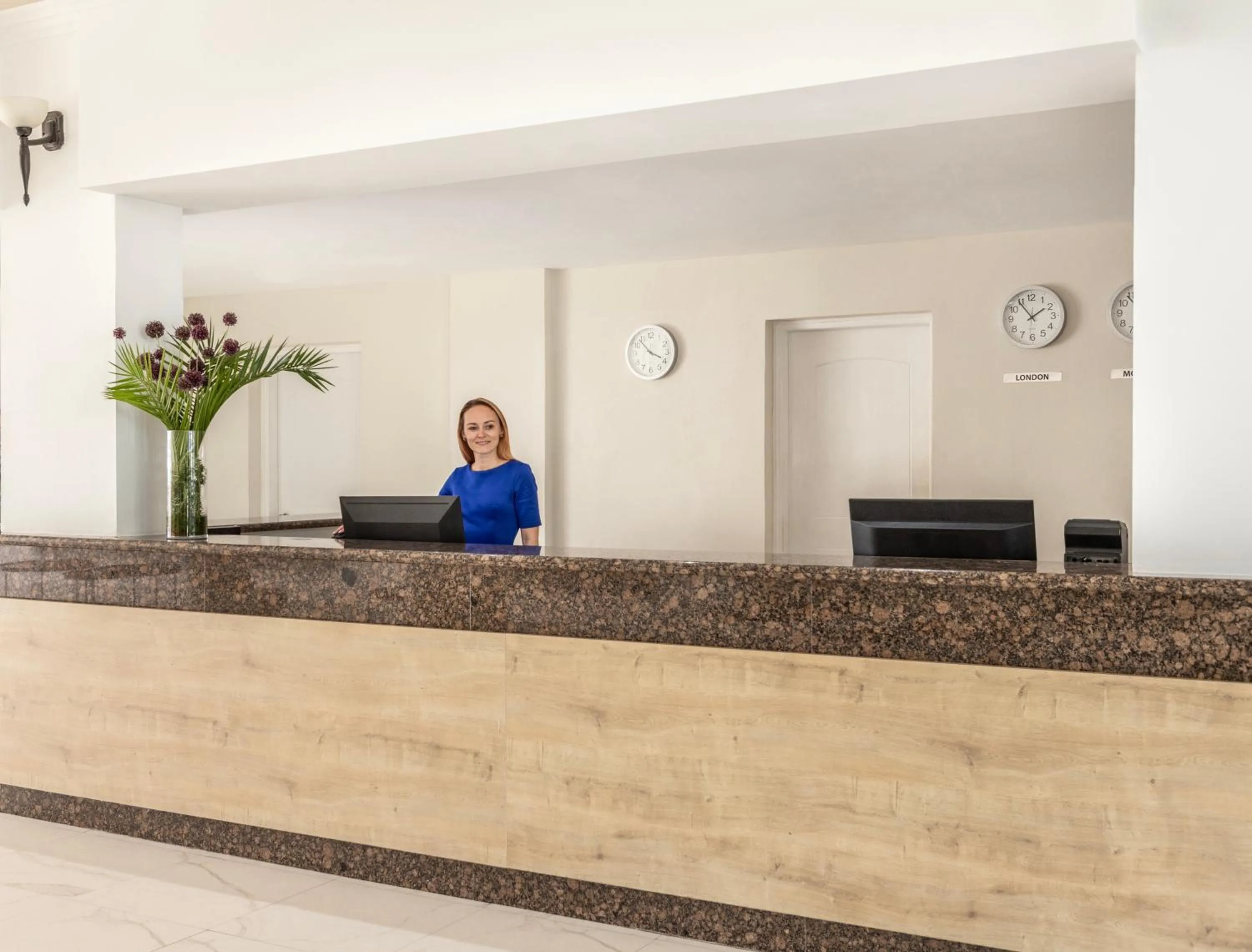 Lobby or reception in Louis Paphos Breeze