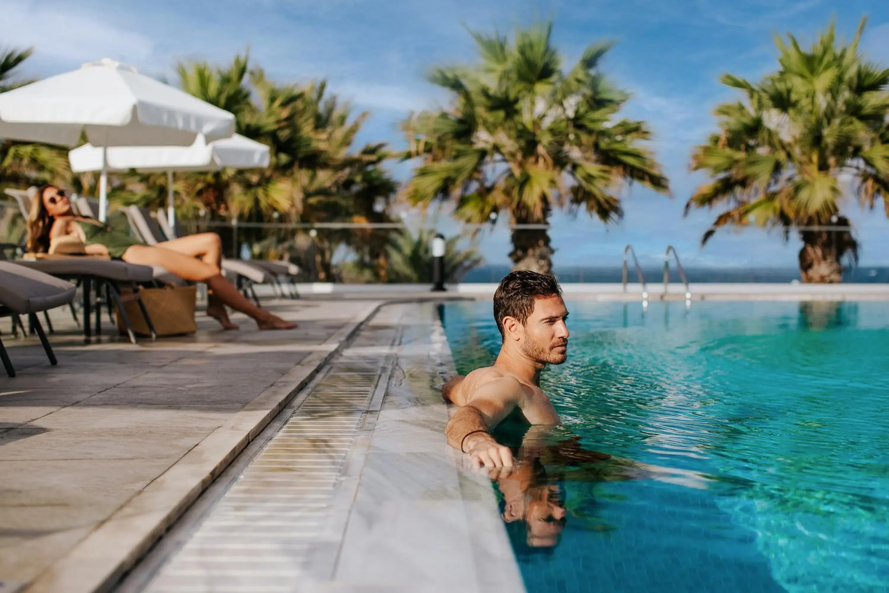 Swimming pool in Louis Paphos Breeze Swimming pool in Louis Paphos Breeze