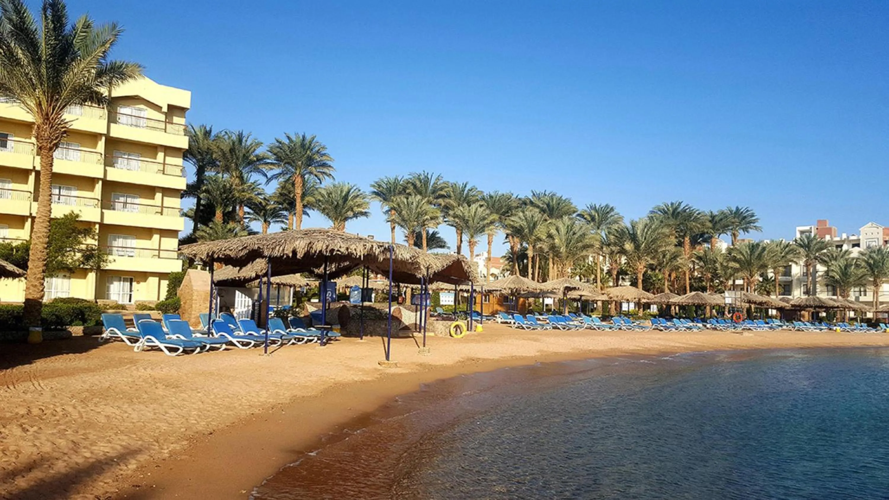 Beach in Regina Resort and Aqua Park Hurghada