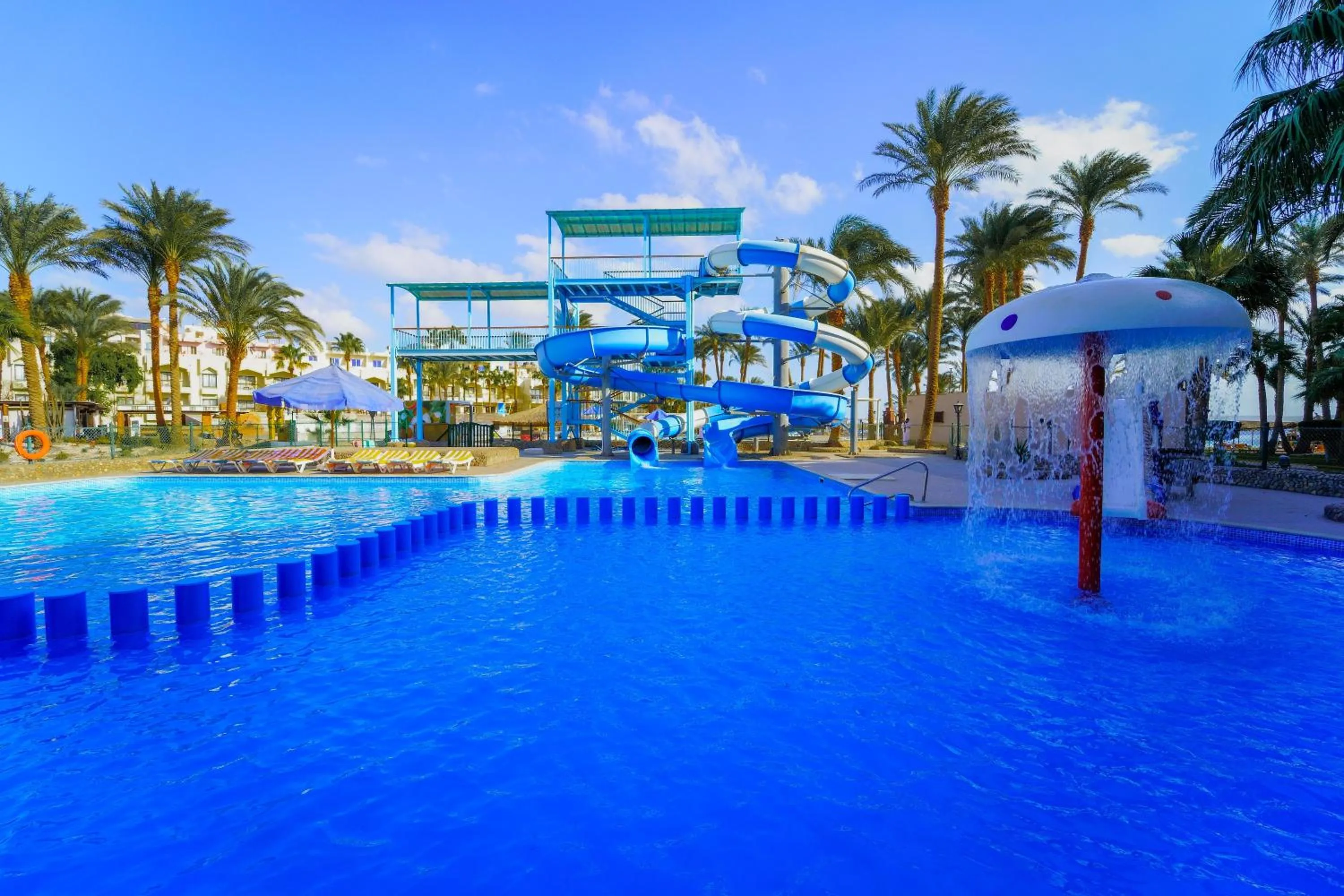 Aqua park in Regina Resort and Aqua Park Hurghada