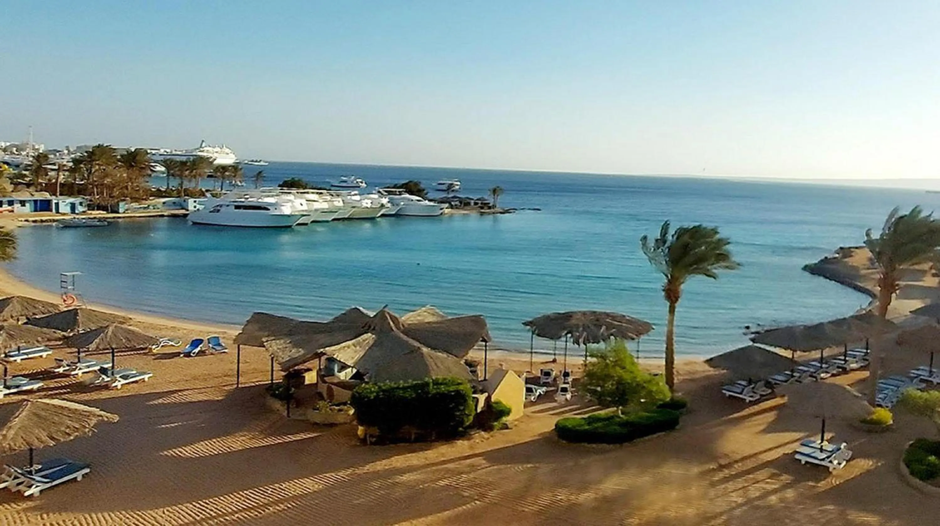 Beach in Regina Resort and Aqua Park Hurghada