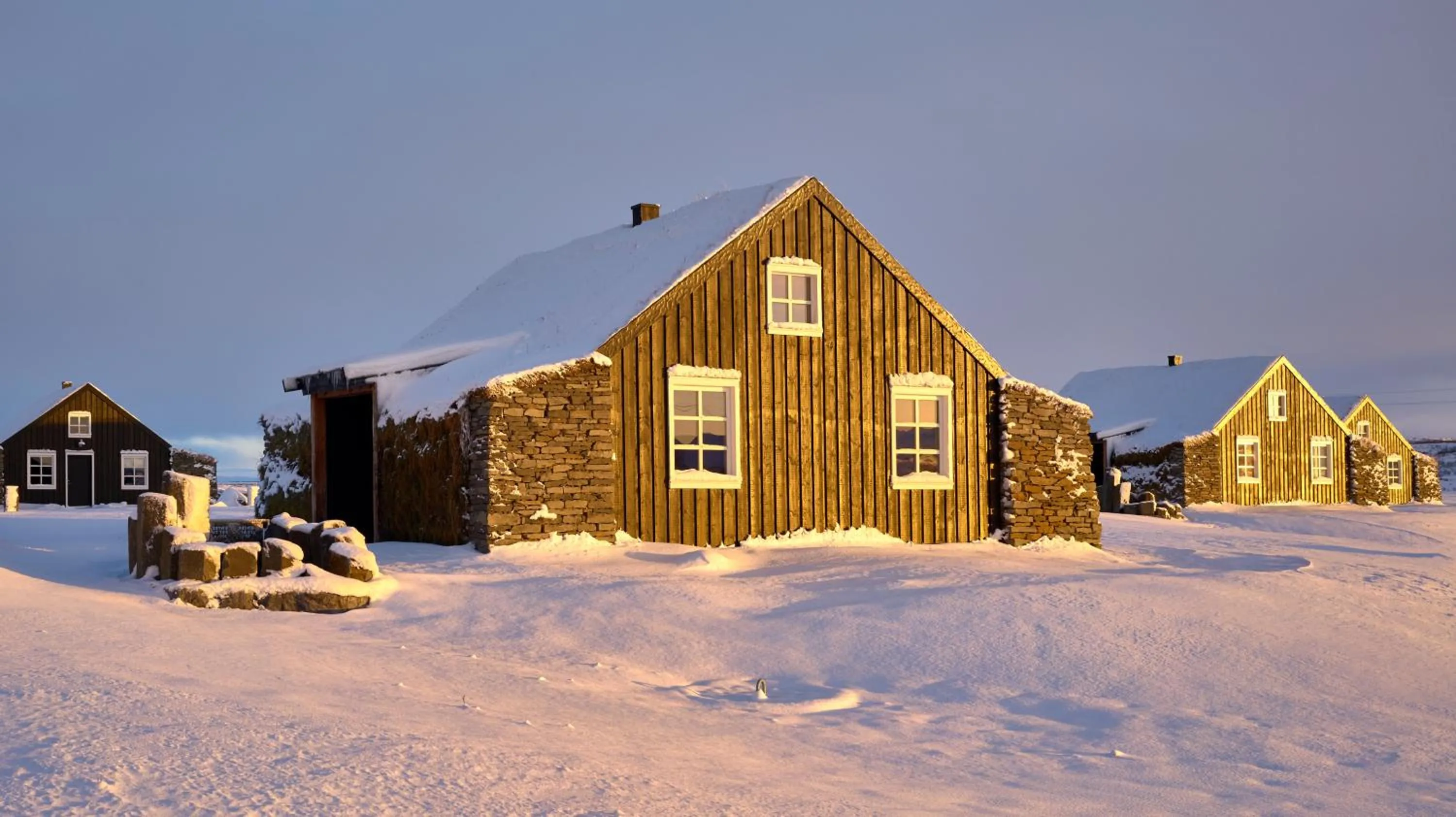 Winter in Torfhús Retreat