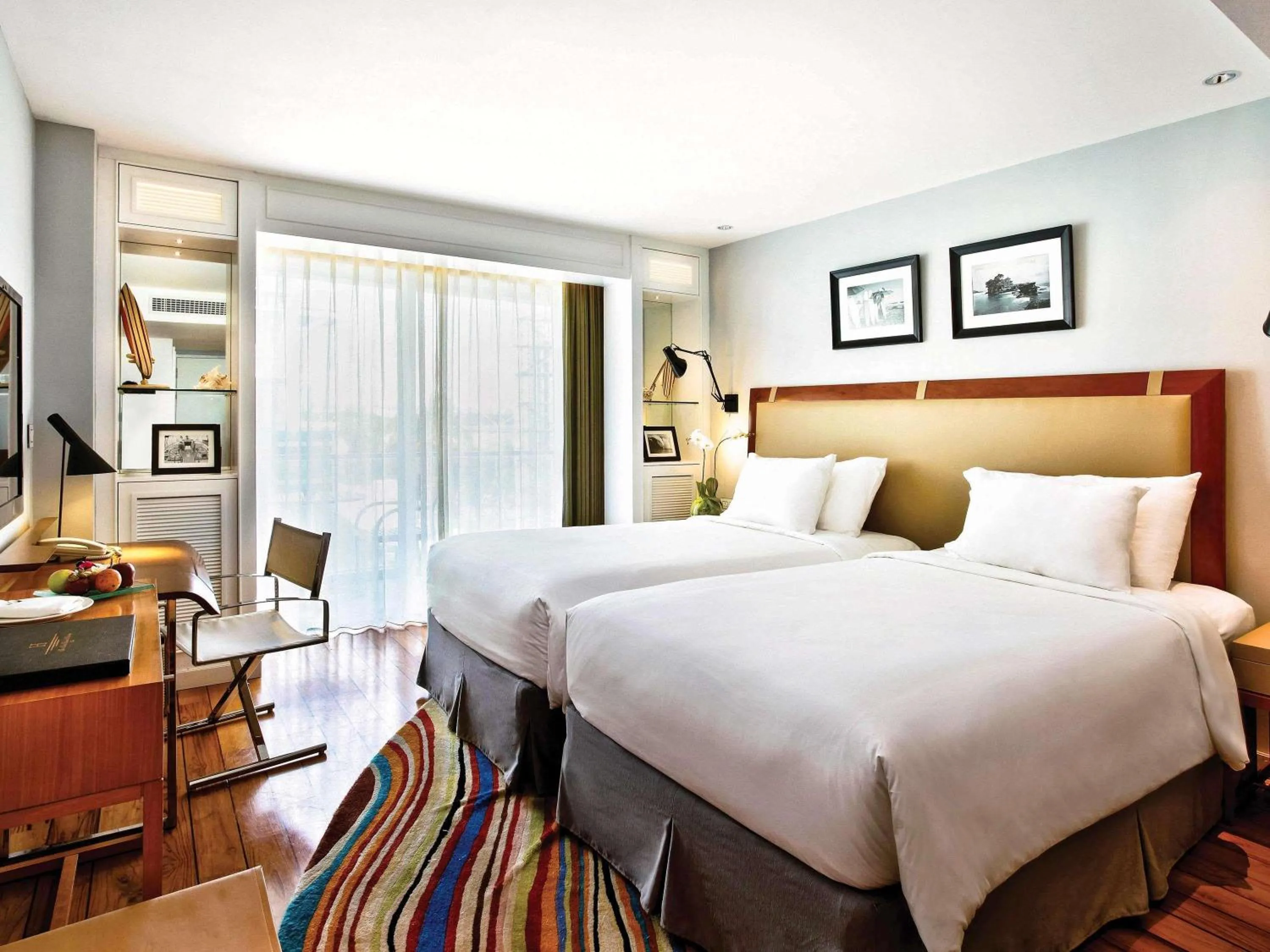 Bedroom, Bed in The Kuta Beach Heritage Hotel - Managed by Accor