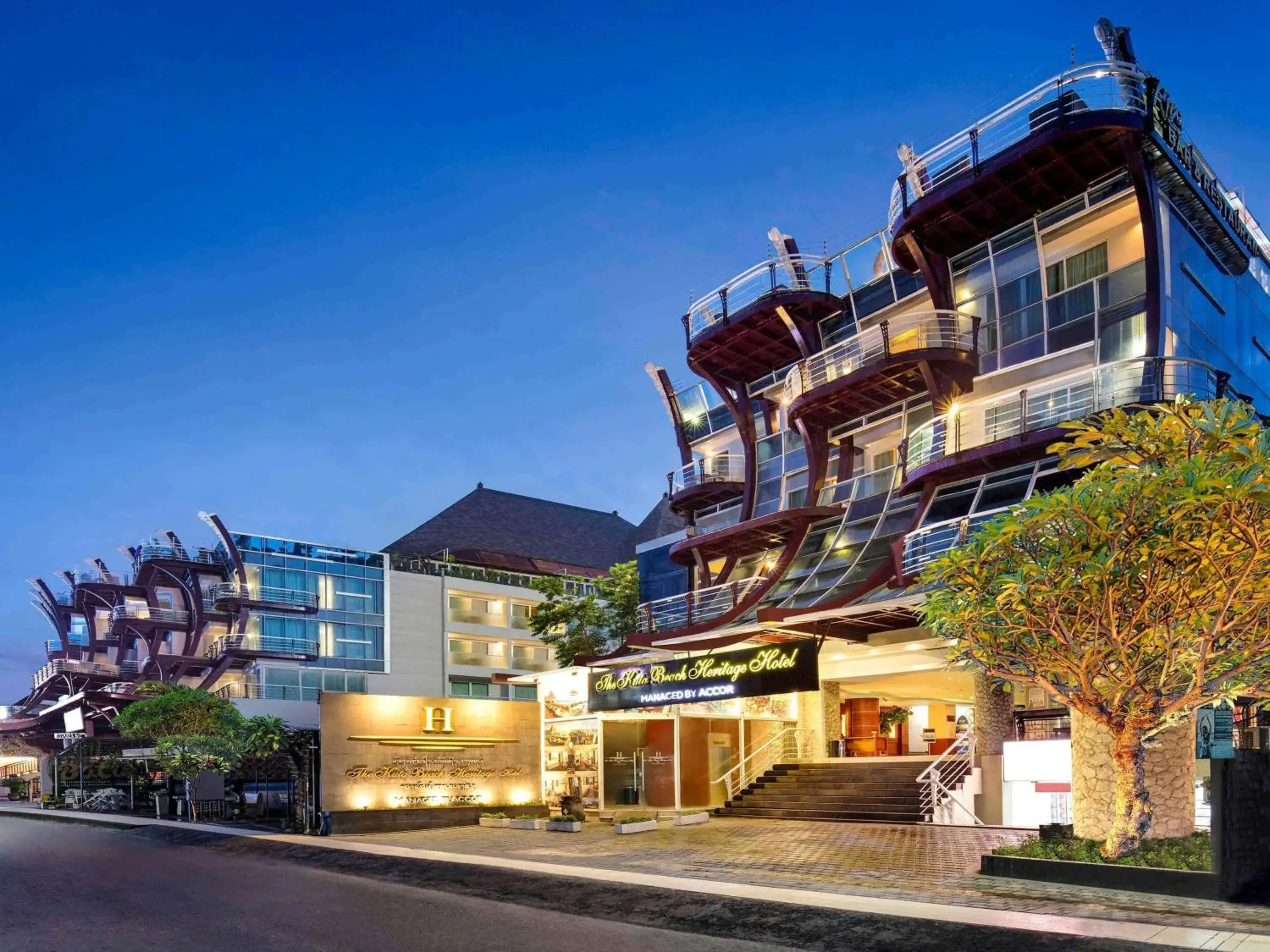 Property building in The Kuta Beach Heritage Hotel - Managed by Accor Property building in The Kuta Beach Heritage Hotel - Managed by Accor