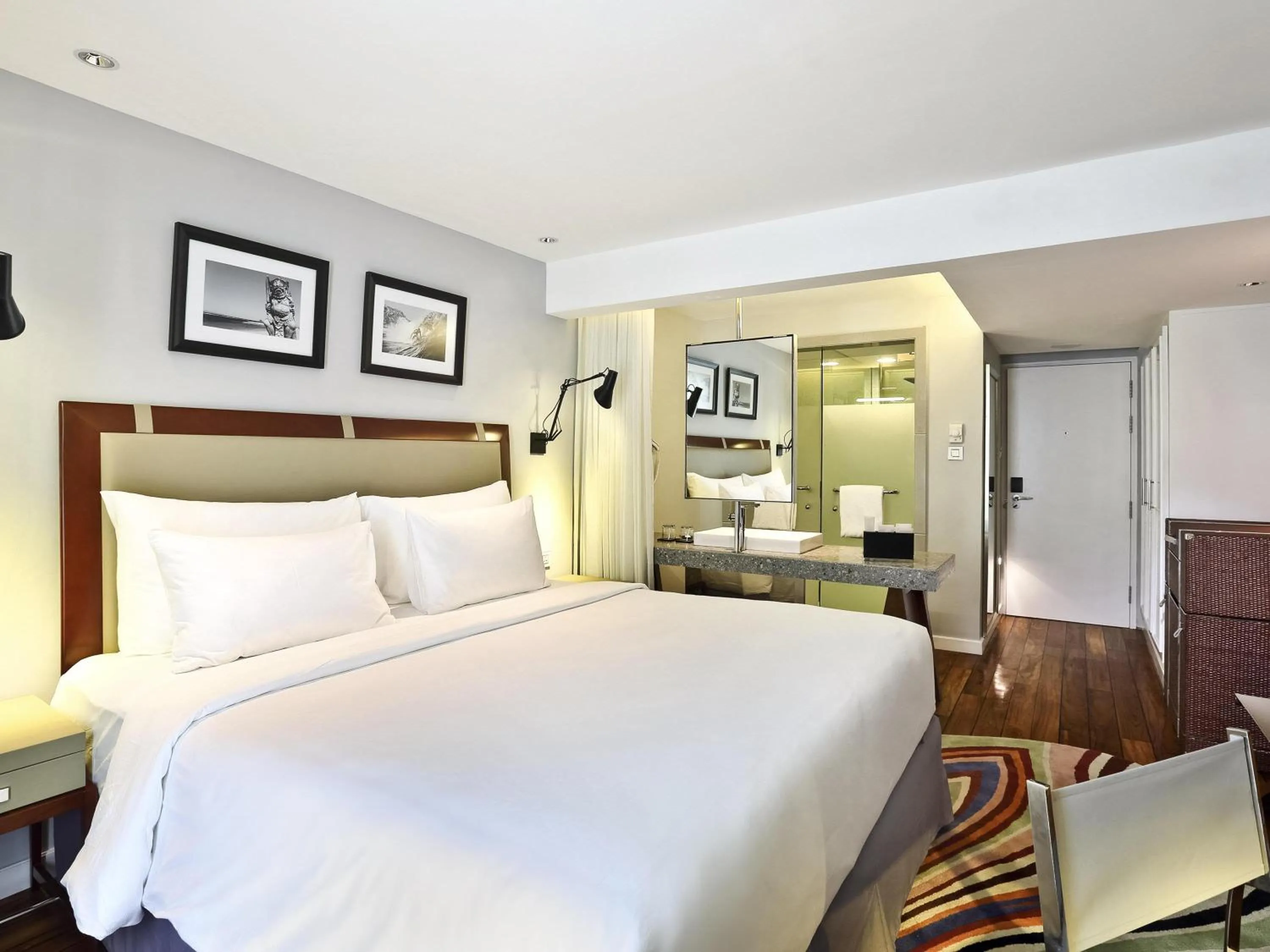 Bedroom, Bed in The Kuta Beach Heritage Hotel - Managed by Accor