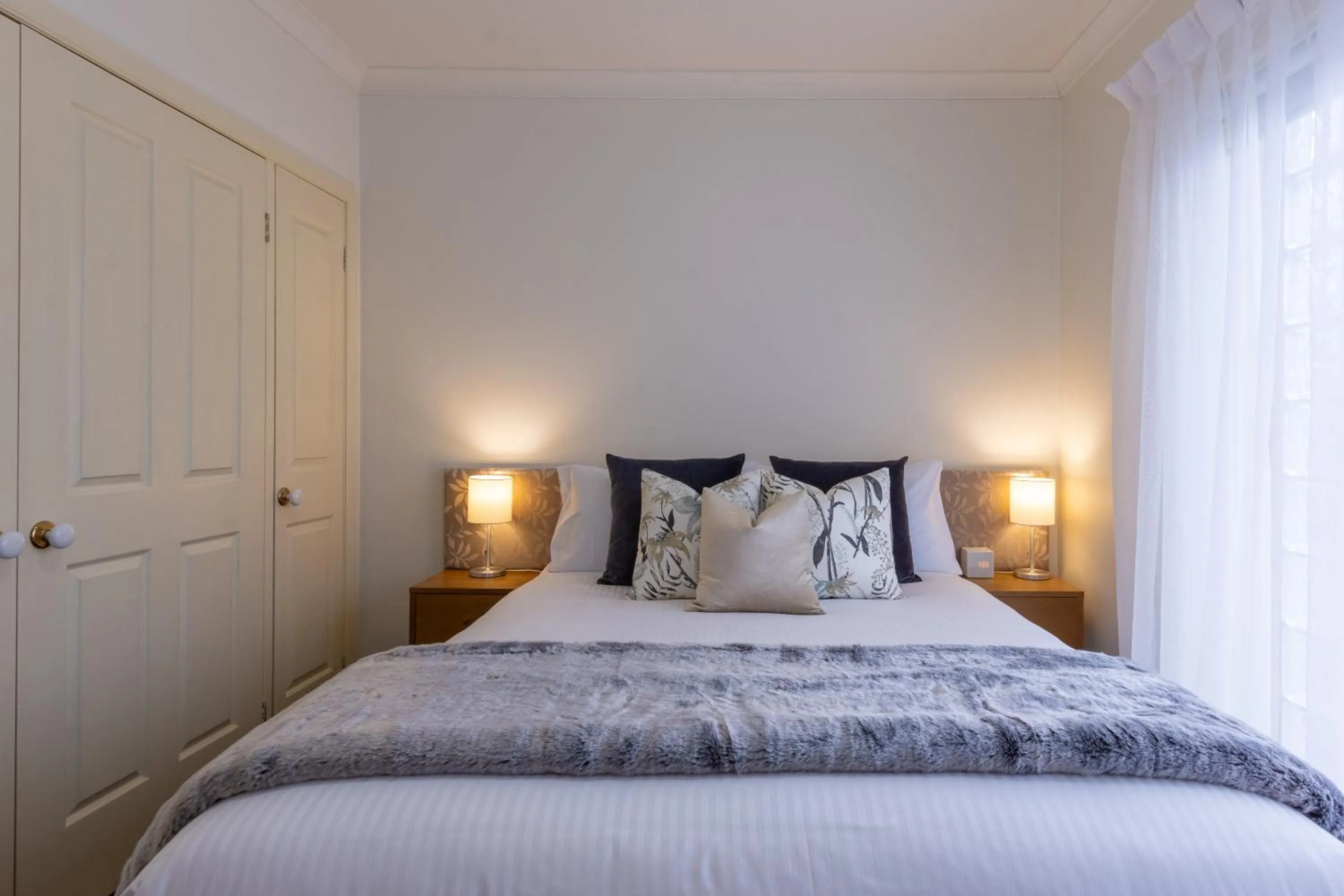 Bed in Lifestyle Apartments at Ferntree
