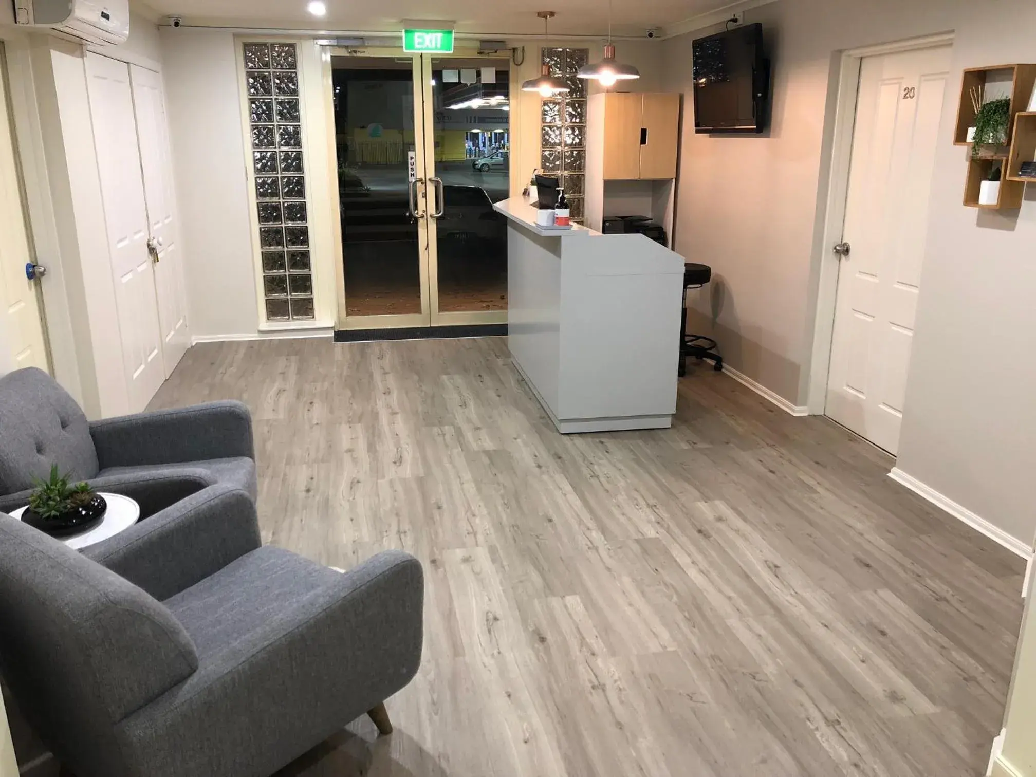 Lobby or reception in Lifestyle Apartments at Ferntree Lobby or reception in Lifestyle Apartments at Ferntree