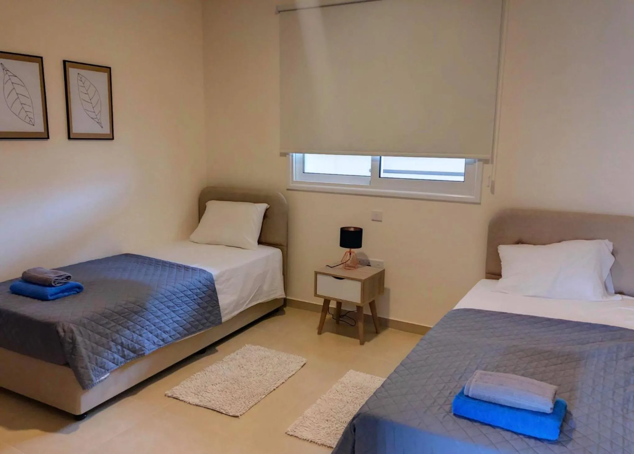 Bed in Mythical Sands Luxury Apartment