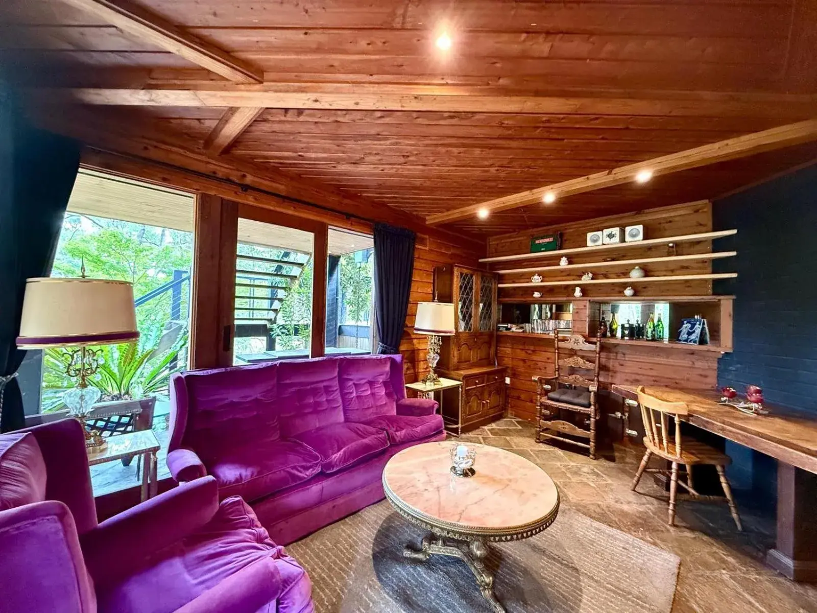 Living room in Forget Me Not Cottages Living room in Forget Me Not Cottages