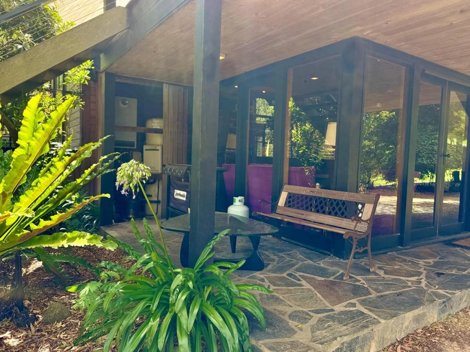 Garden in Forget Me Not Cottages