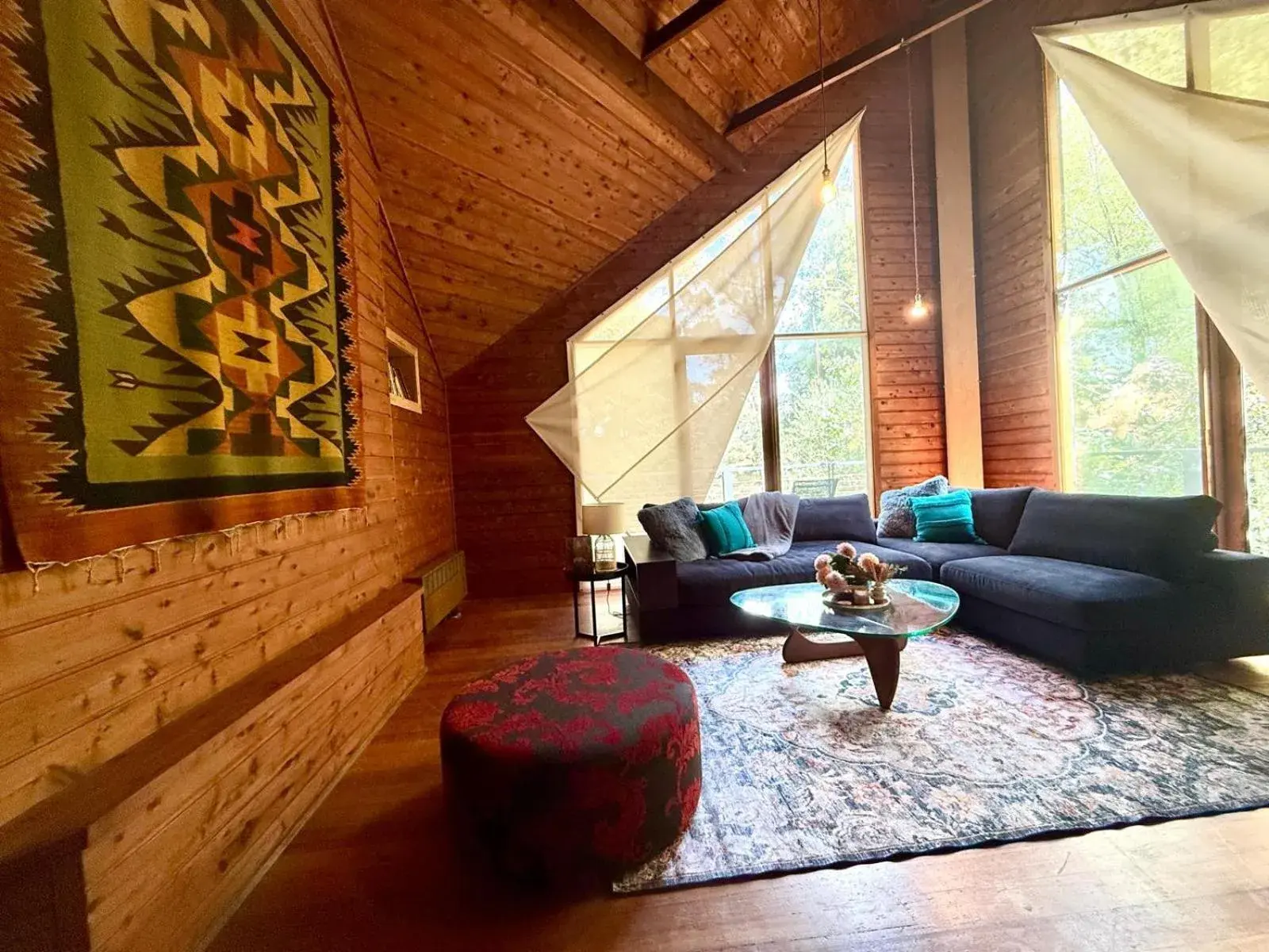 Living room in Forget Me Not Cottages Living room in Forget Me Not Cottages