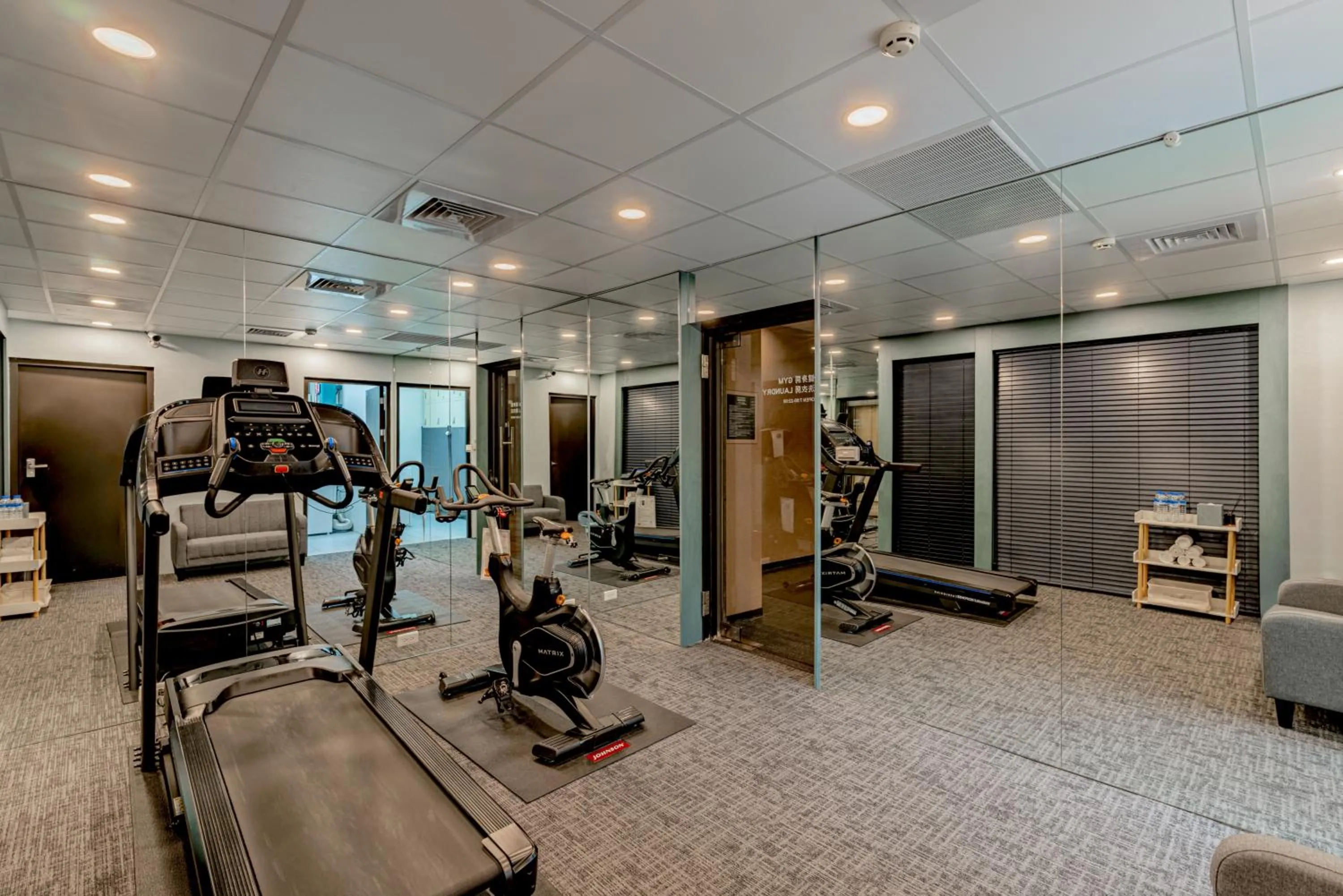 Fitness centre/facilities in Hotel Geight Taipei