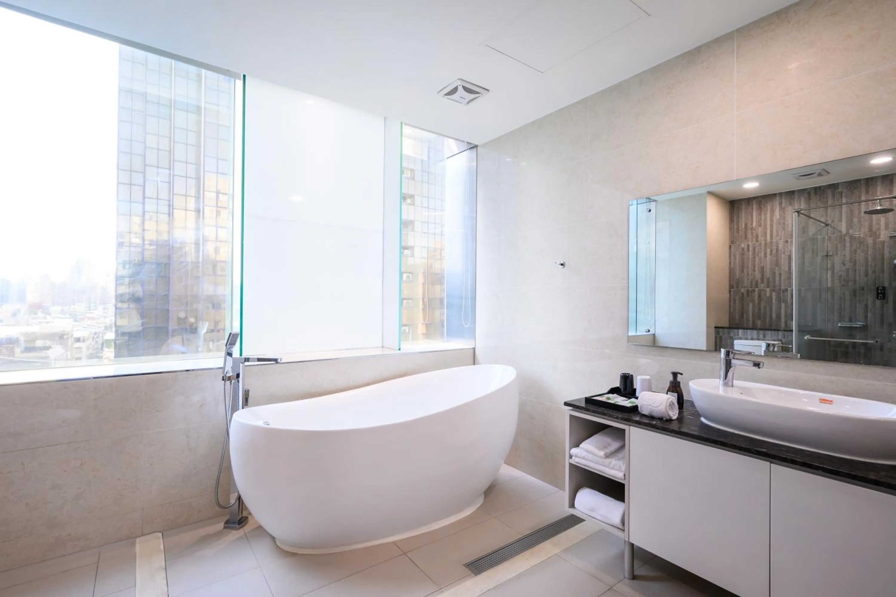 Bathroom in Hotel Geight Taipei