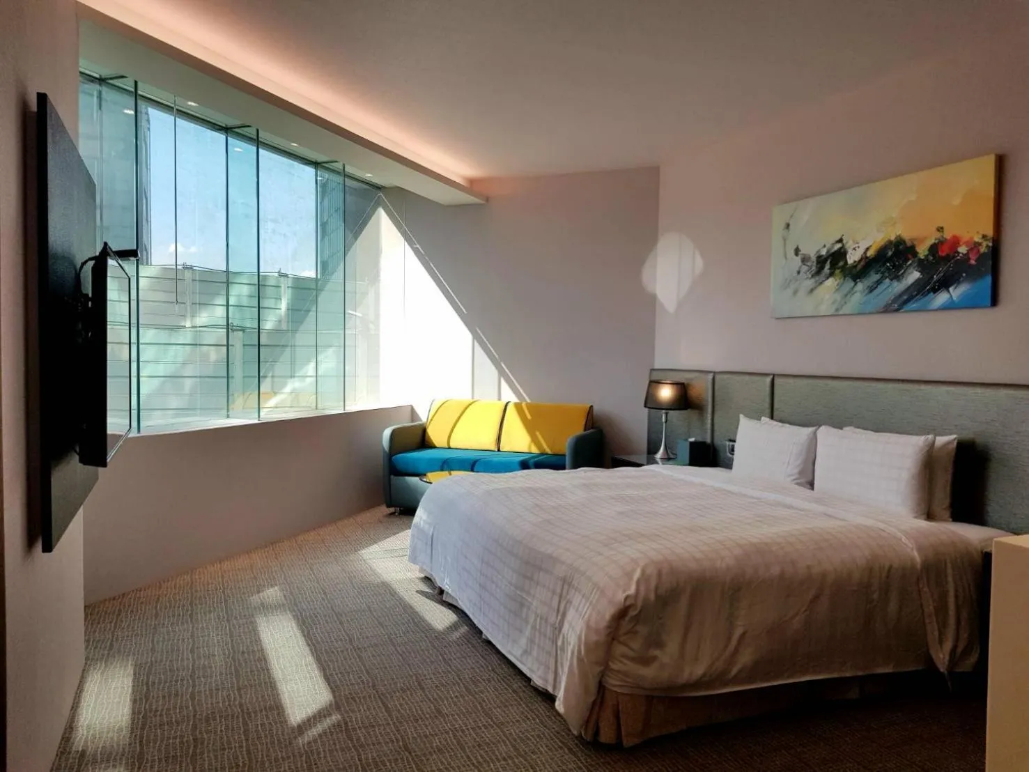 TV and multimedia, Bed in Hotel Geight Taipei