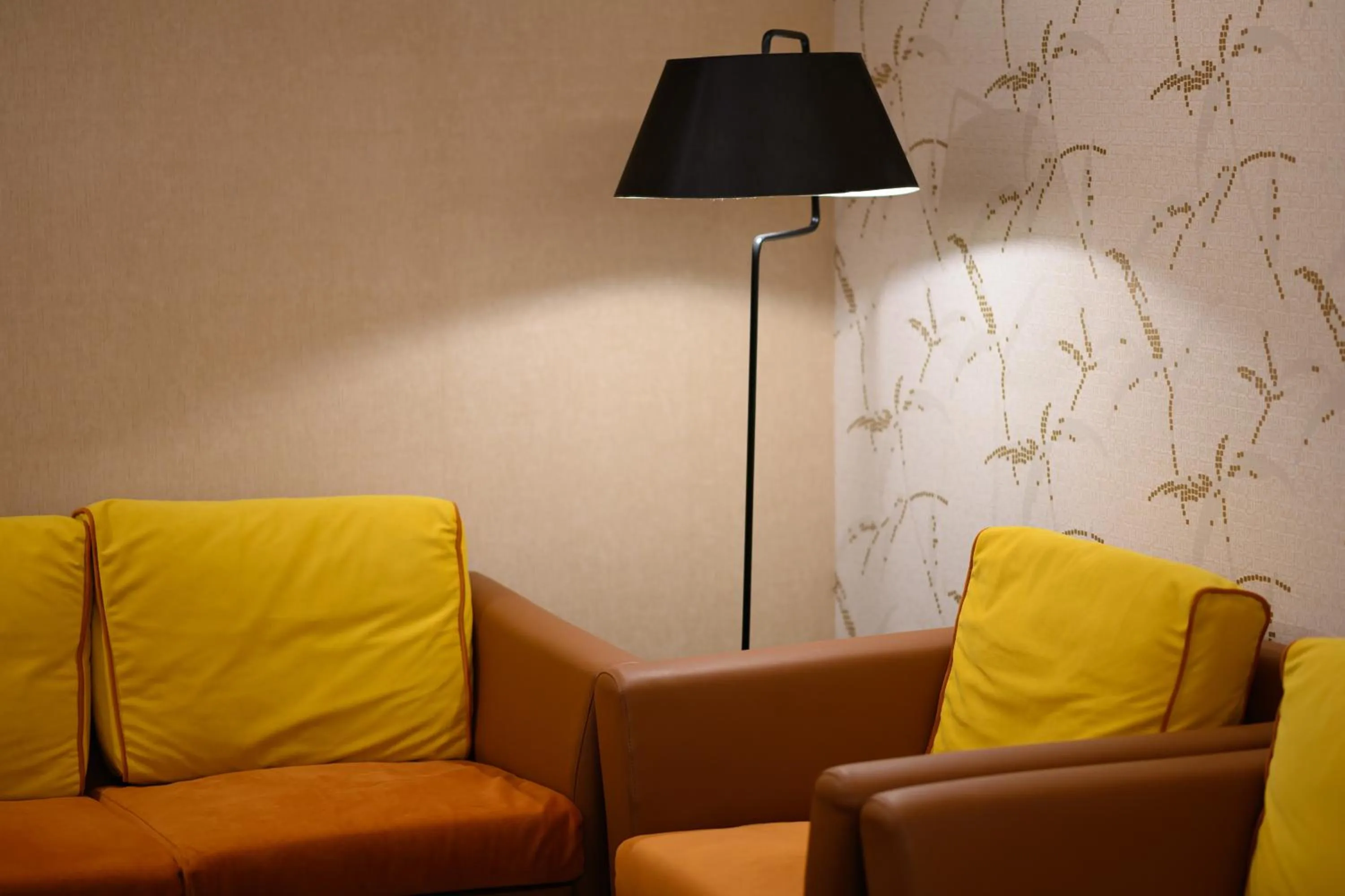 Living room in Hotel Geight Taipei