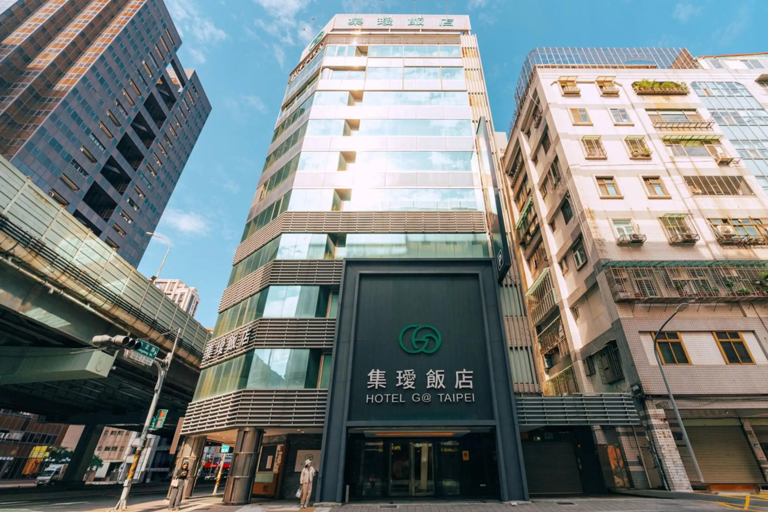 Property building in Hotel Geight Taipei Property building in Hotel Geight Taipei