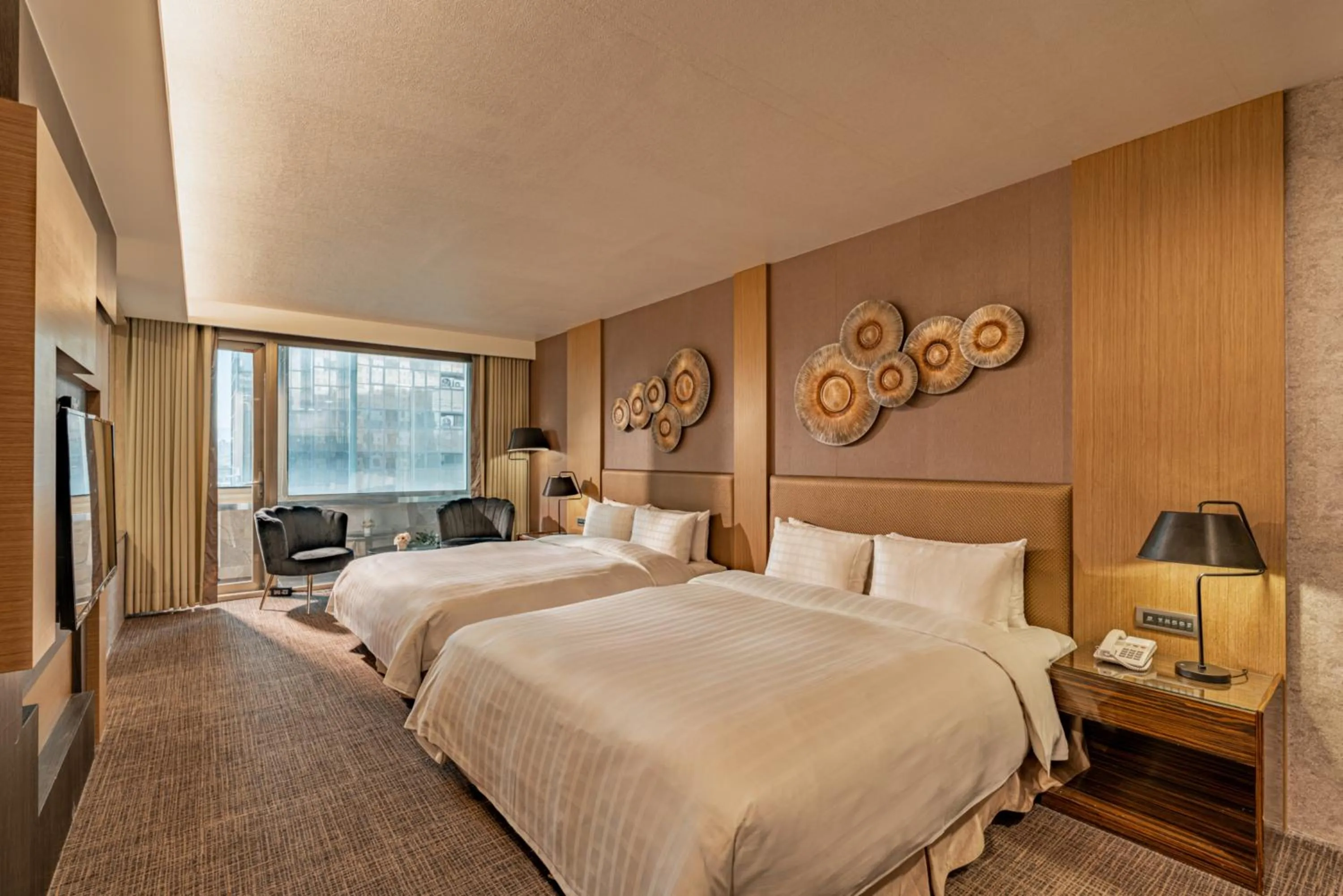 TV and multimedia, Bed in Hotel Geight Taipei